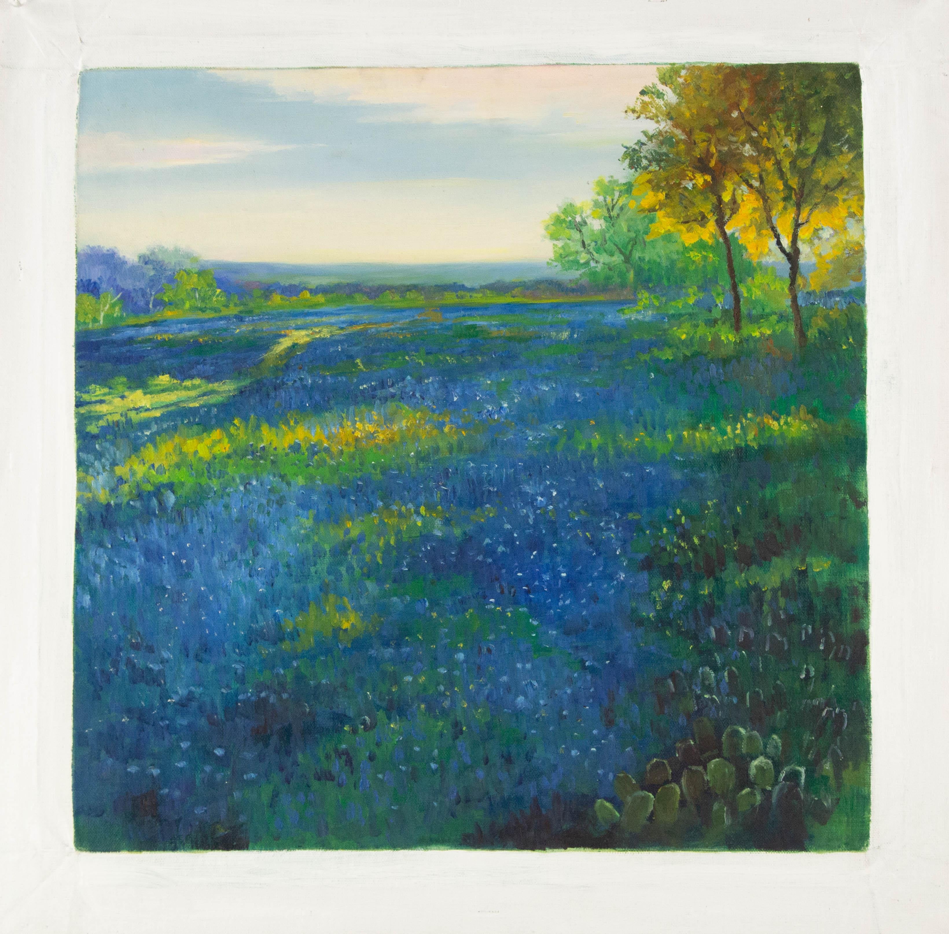 Huimin Wang Paisaje Original Óleo Sobre Lienzo 