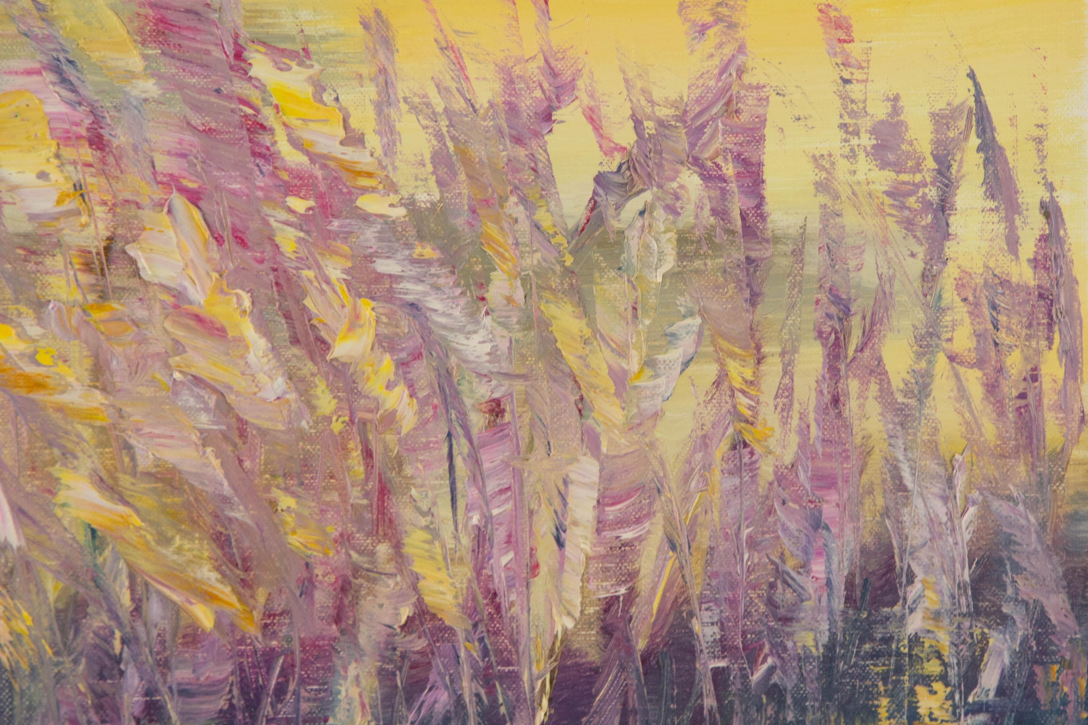 Huimin Wang Landscape Original Oil On Canvas 