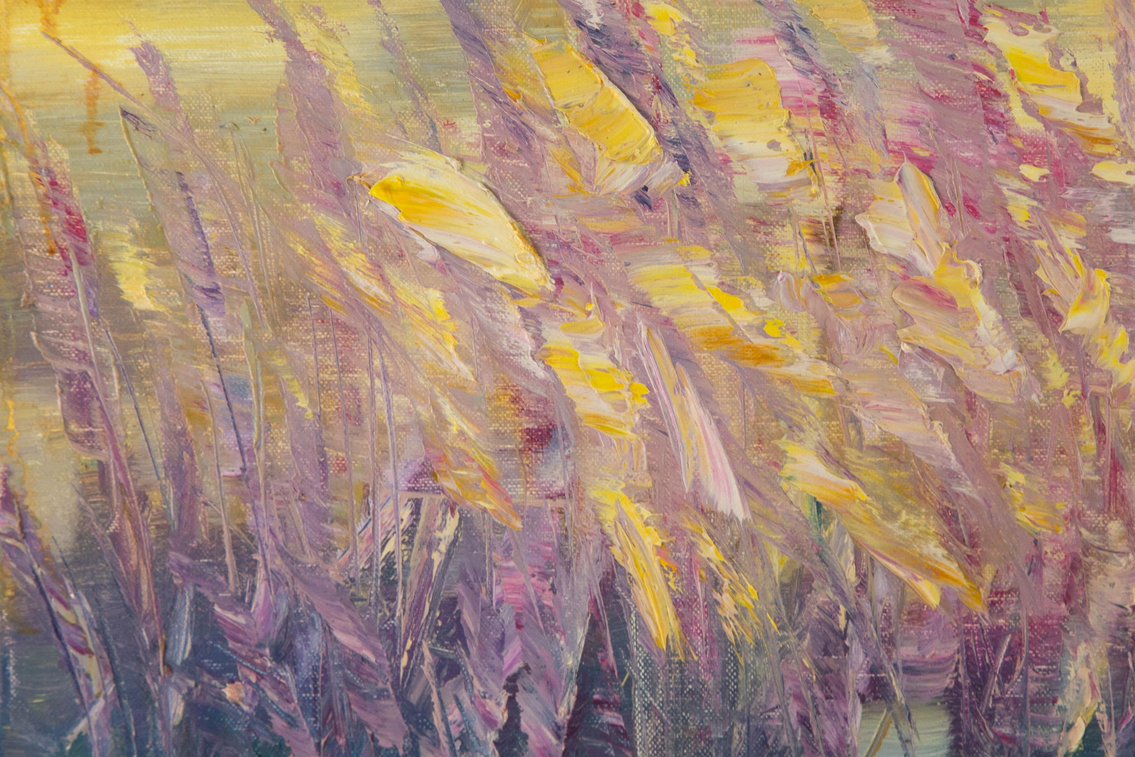 Huimin Wang Landscape Original Oil On Canvas 