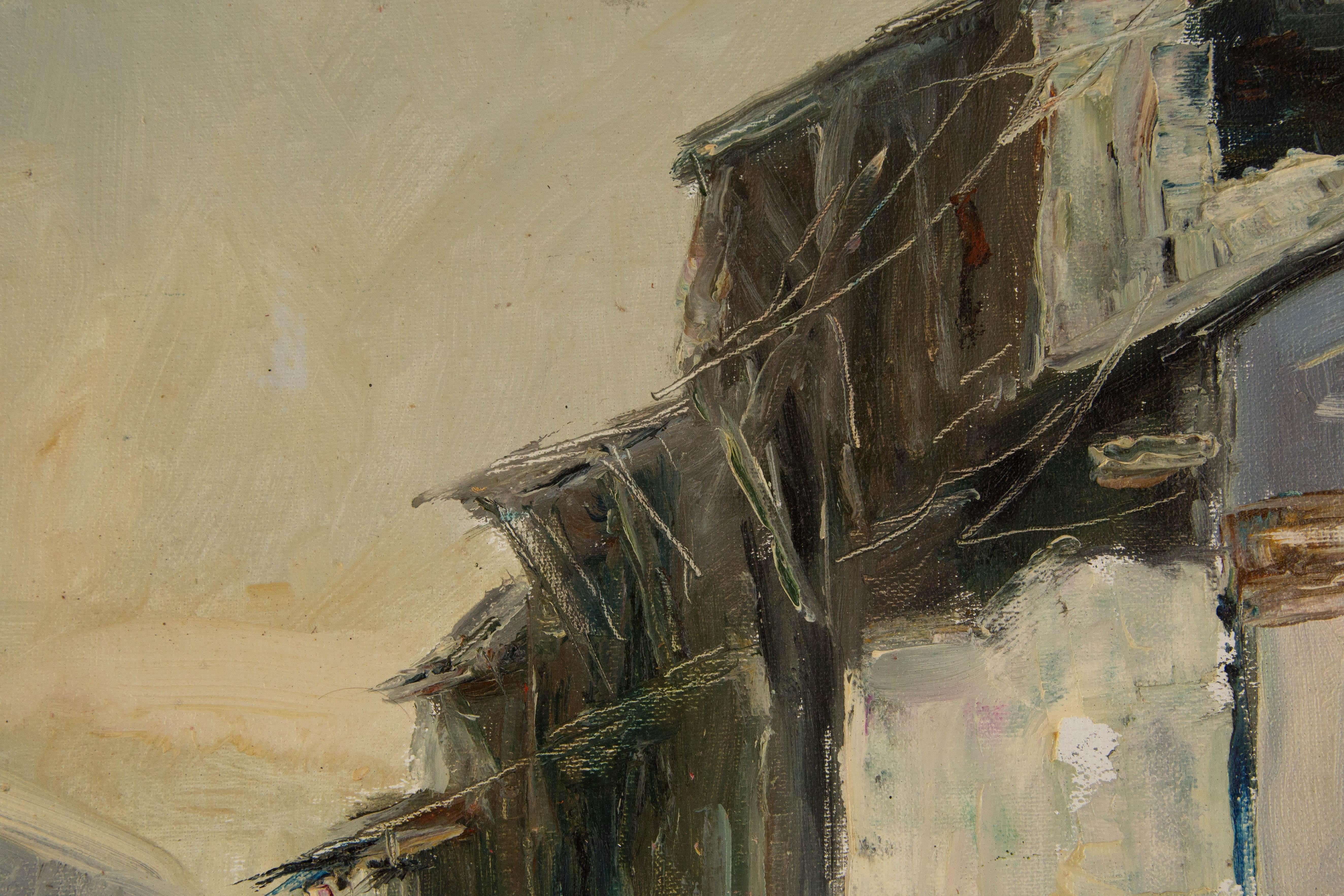 Peinture à l'huile originale de Huimin Wang 