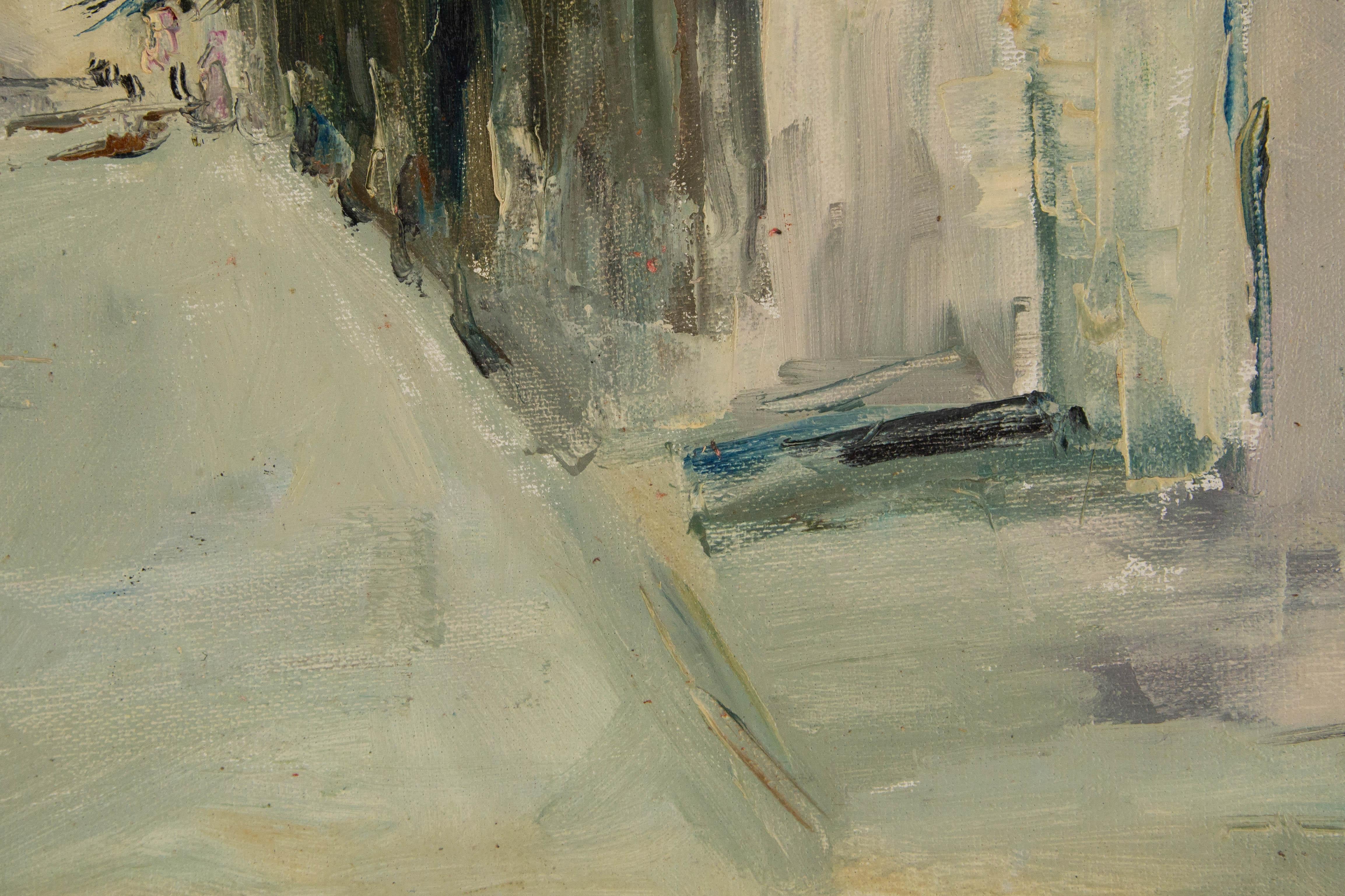 Peinture à l'huile originale de Huimin Wang 