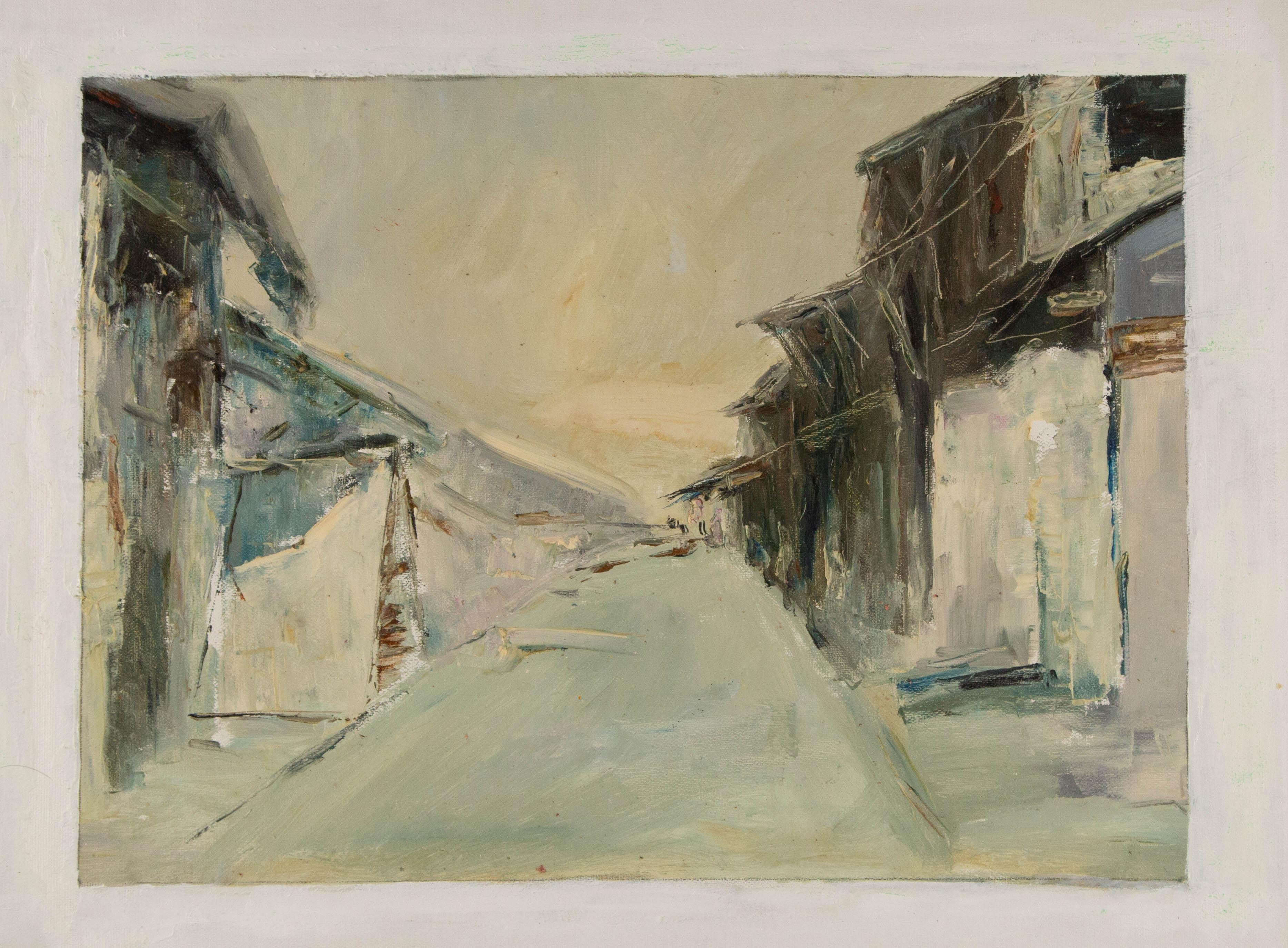 Peinture à l'huile originale de Huimin Wang 