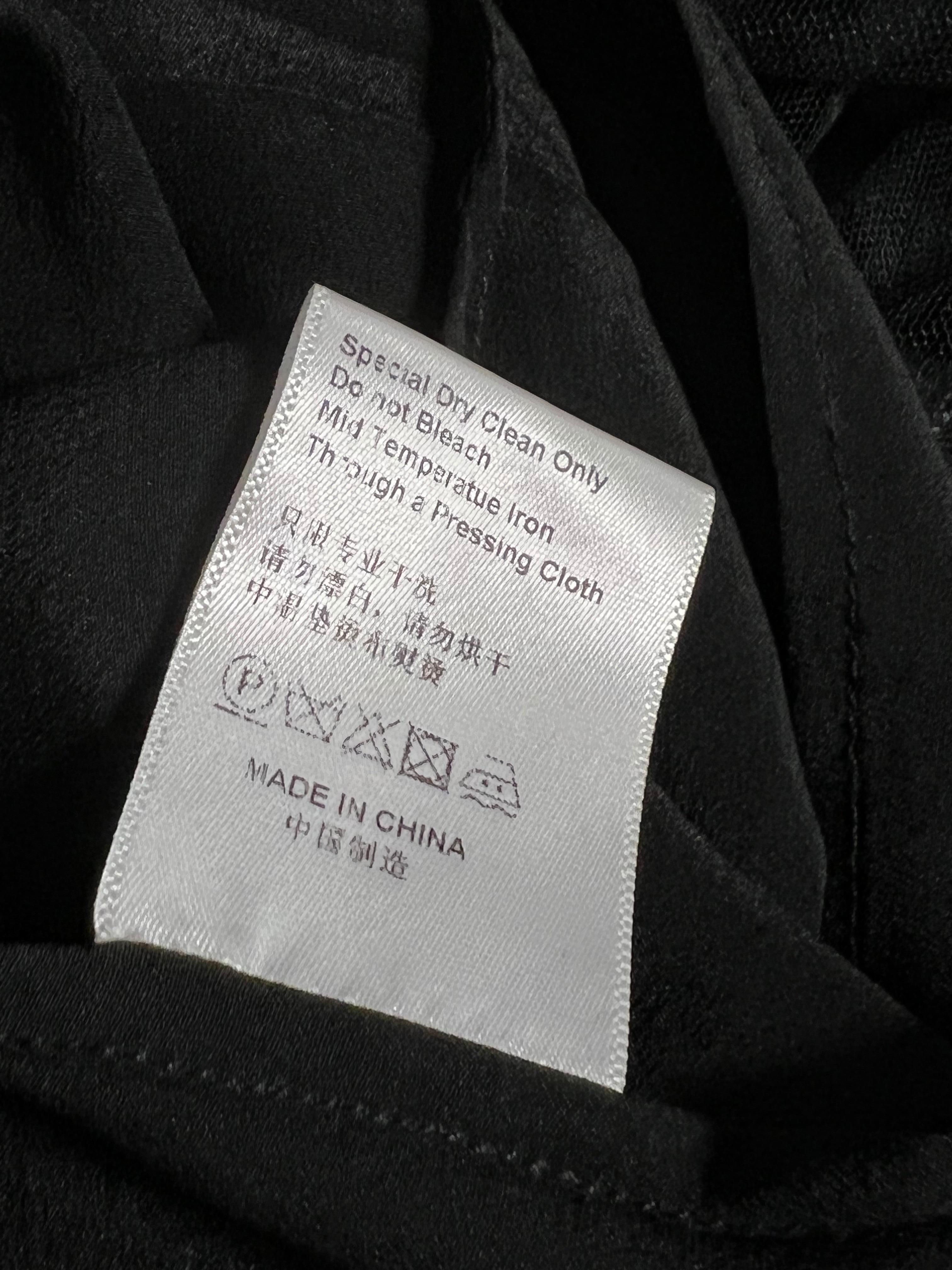 Huishan Zhang Black Polka Dot Midi Skirt, Size 4 For Sale 6