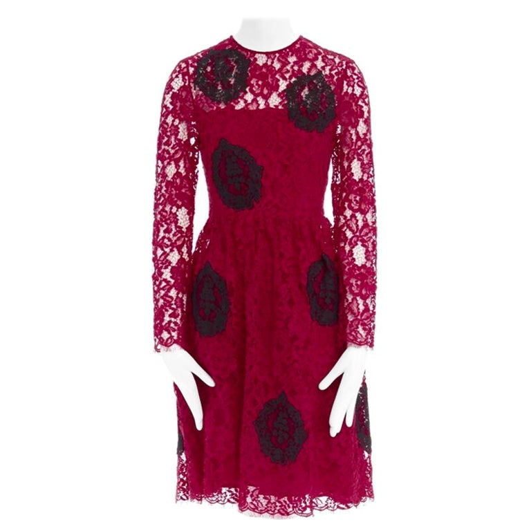 strapless open back dress Gothic Punk Lace Strapless Red and Black Short Corset Dress main image 0