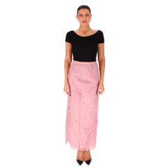 Huishan Zhang Ruffled Tulle Maxi Skirt