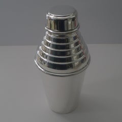 Hukin & Heath - Art Deco Silver Plated Cocktail Shaker c.1930