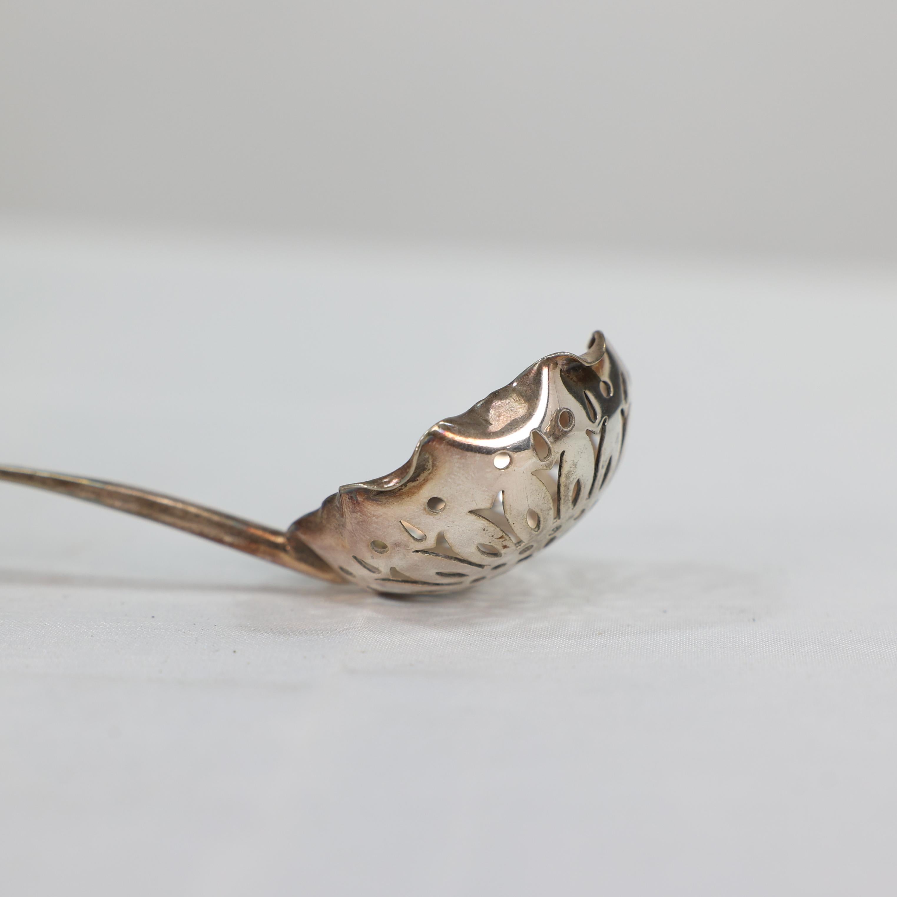 Hukin & Heath, Dresser style, A silver-plated sugar bowl & matching sugar spoon For Sale 2