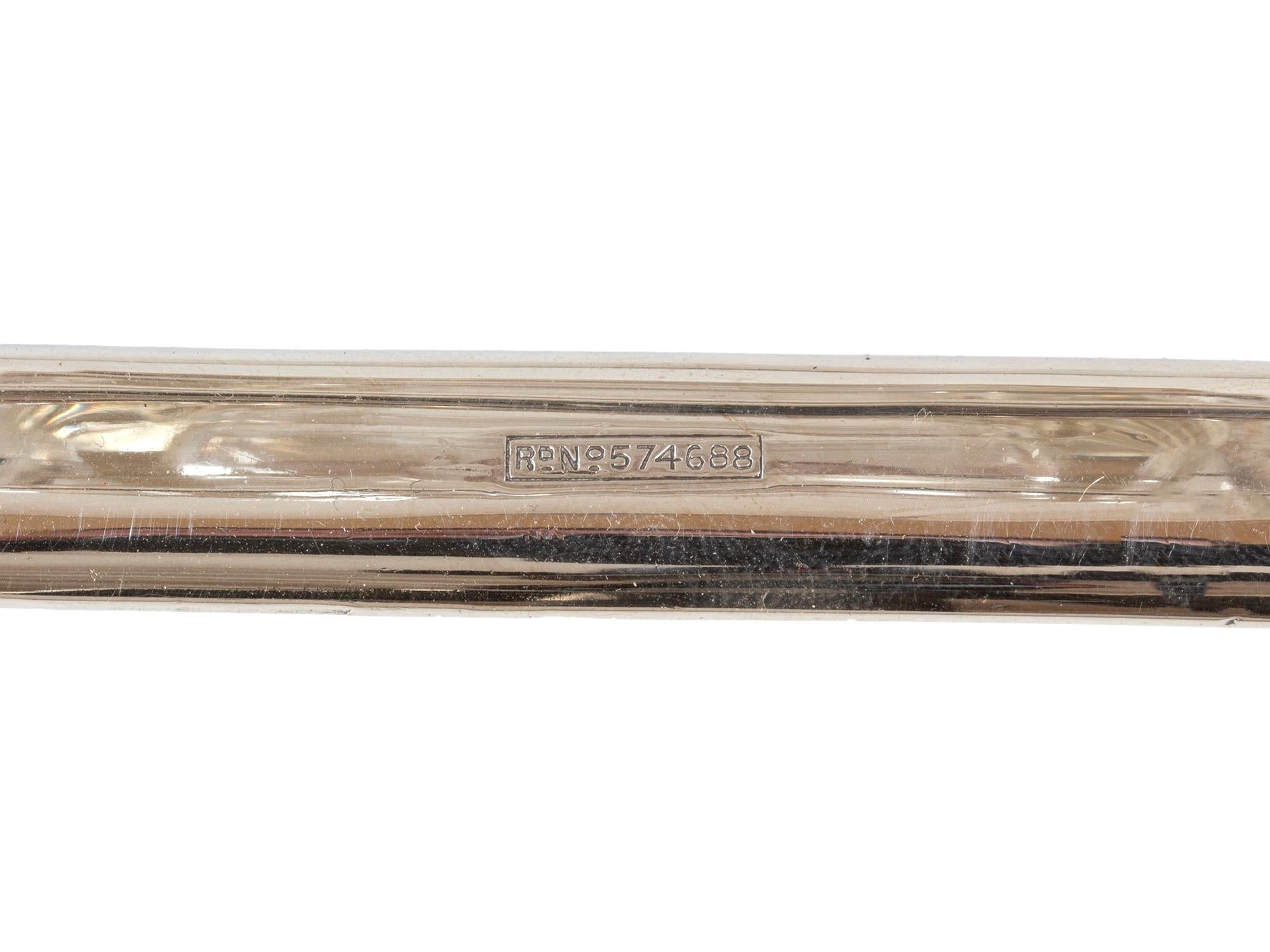 Hukin & Heath Pair of Silver Tilting Liquor Decanters For Sale 5