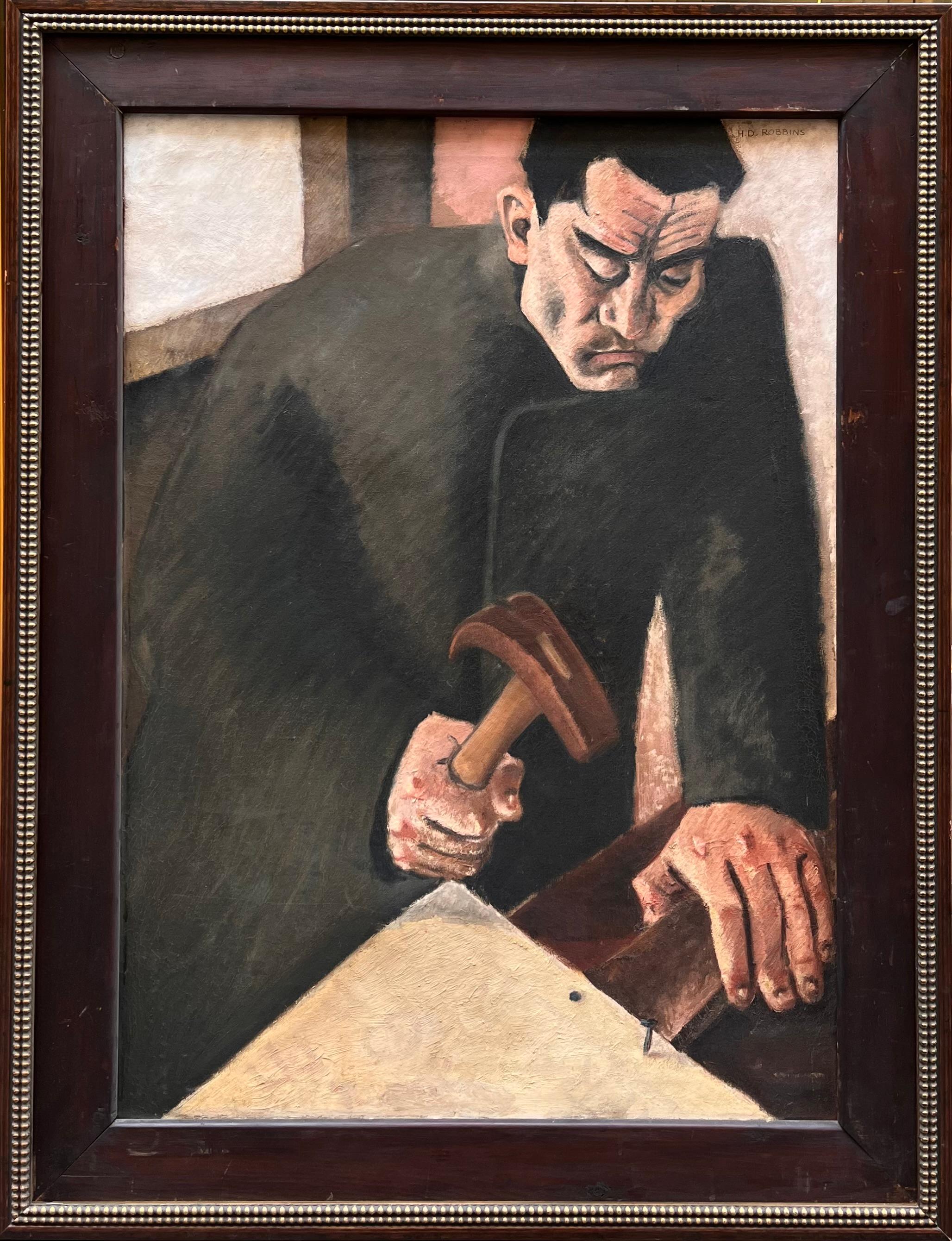 Der Protestler – Painting von Hulda D Robbins