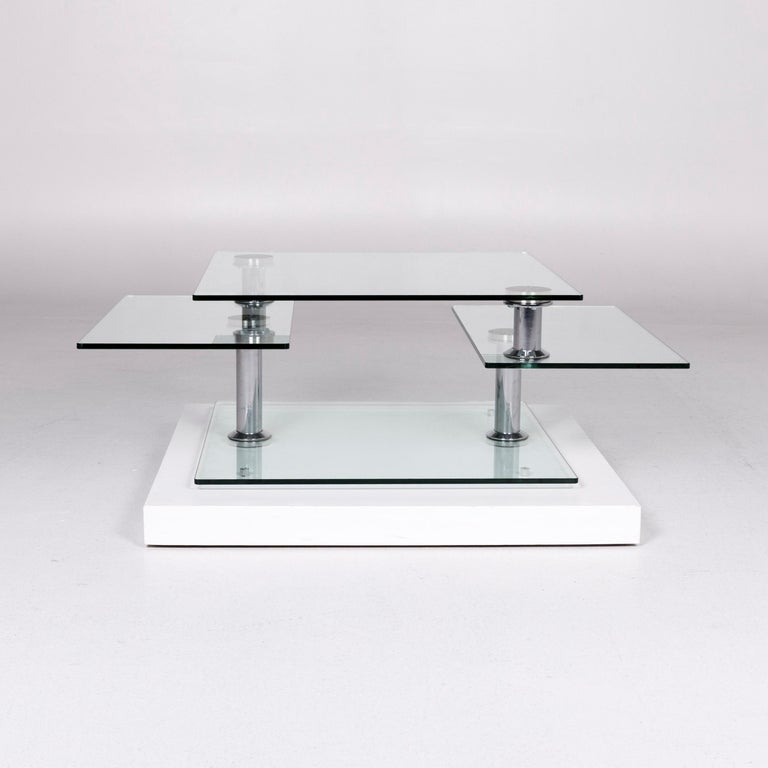Hülsta Glass Couchtisch Silber Chrome Function Tisch at 1stDibs | couchtisch  chrome, couchtisch glass