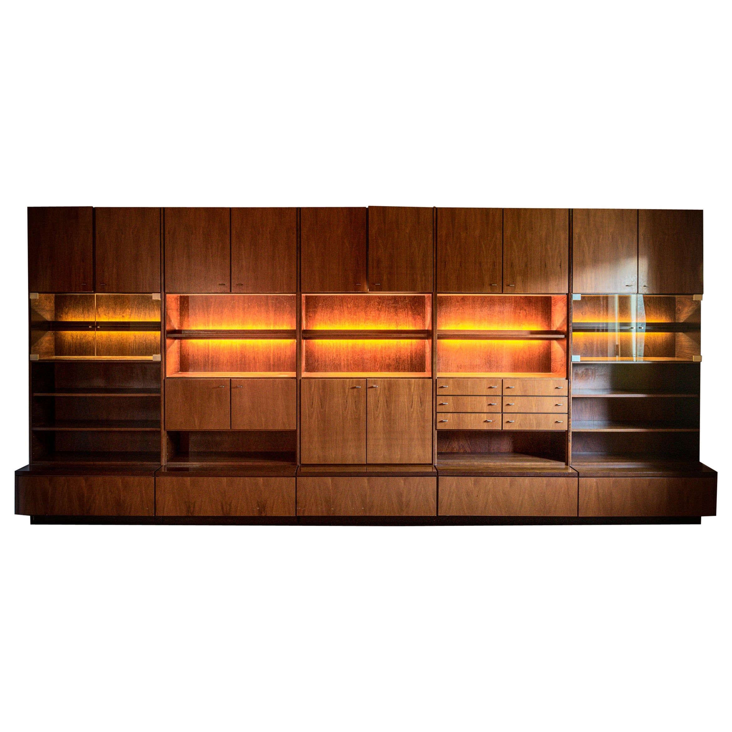 Hulsta Rosewood Lounge Wall