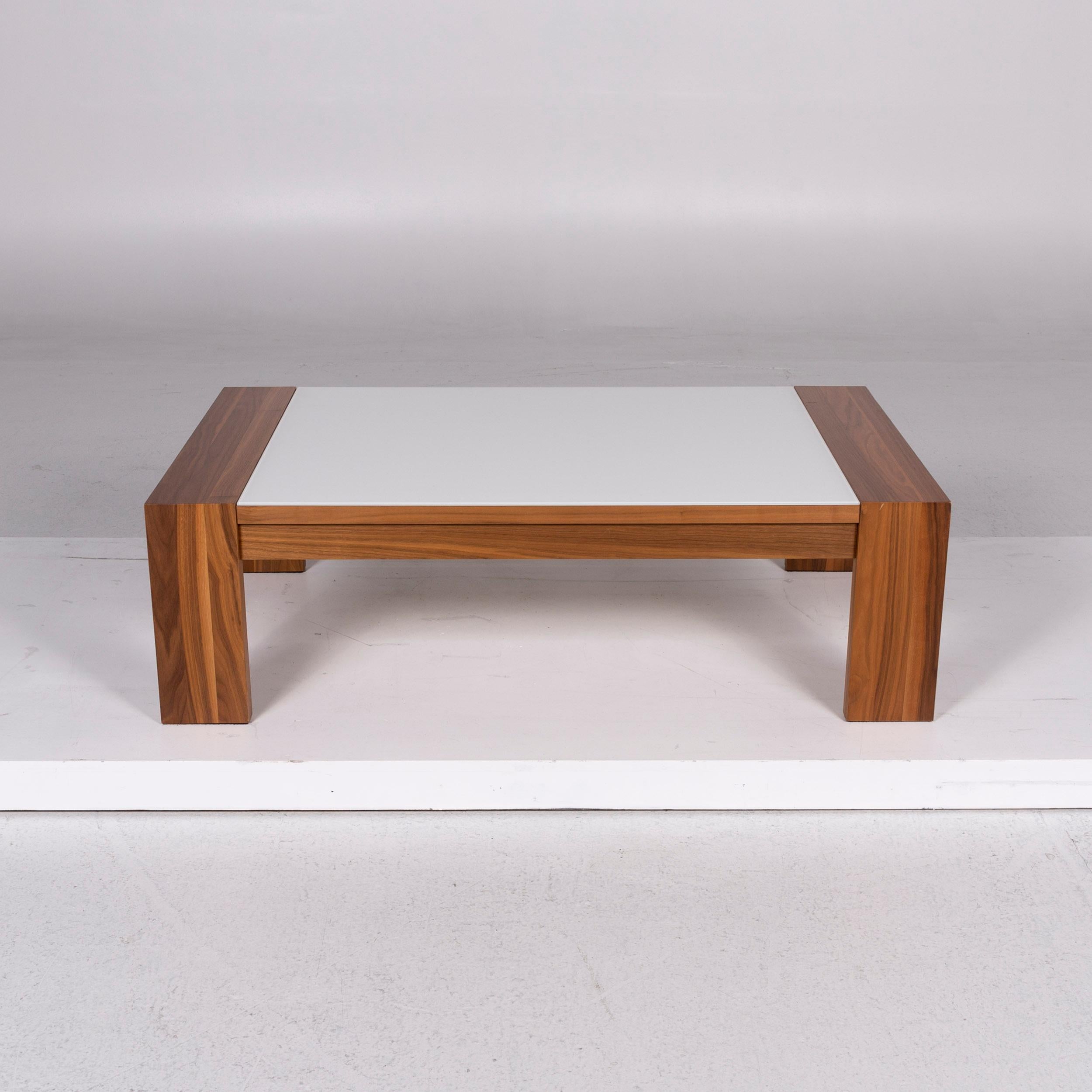 Hülsta Wood Glaz Coffee Table Brown Table In Excellent Condition In Cologne, DE
