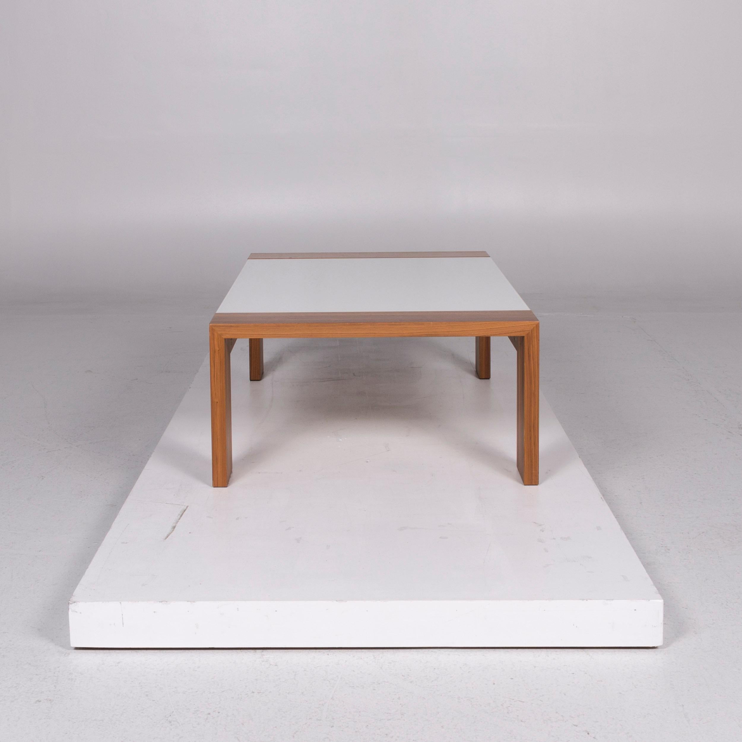 Contemporary Hülsta Wood Glaz Coffee Table Brown Table