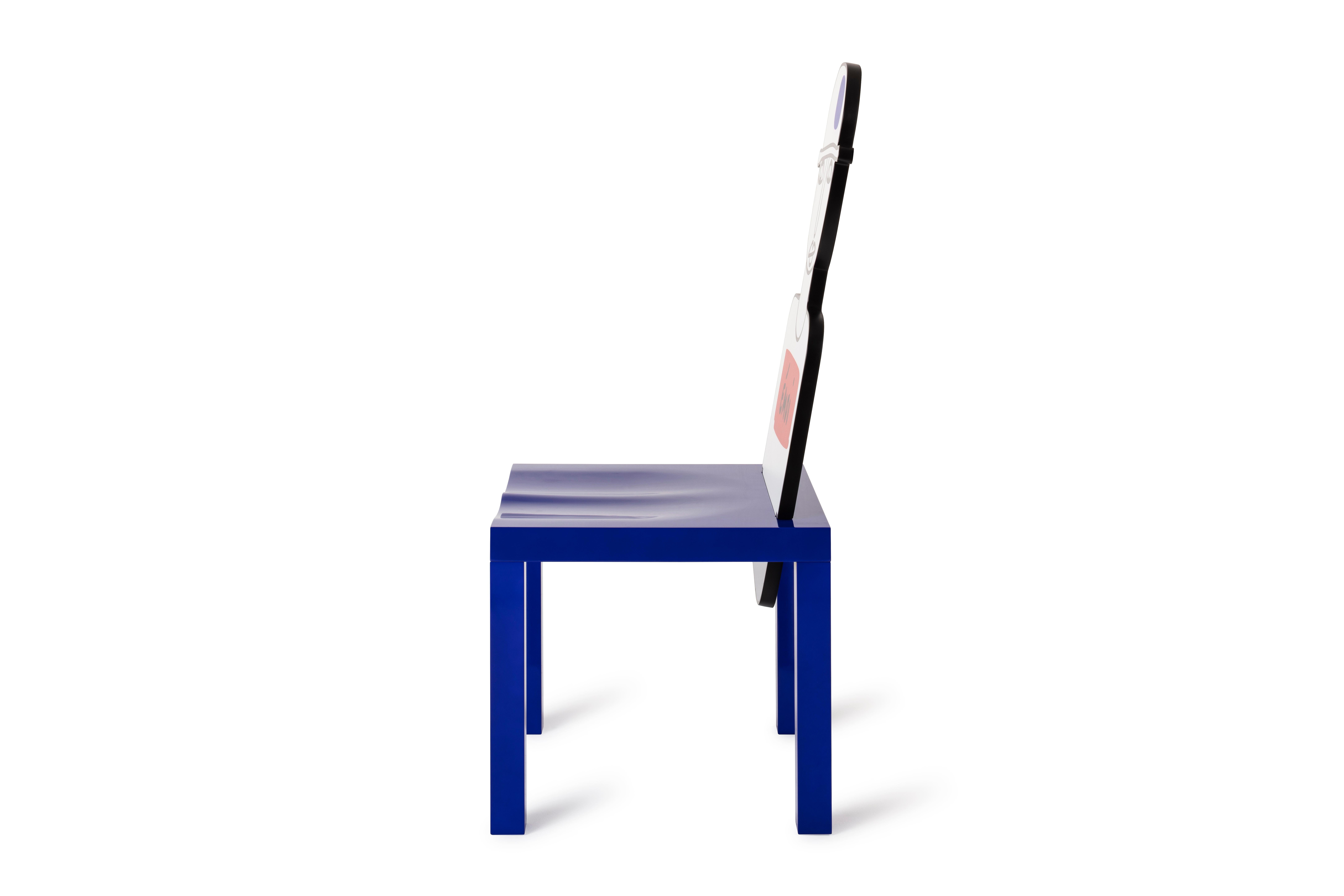 Post-Modern Human Chair N3 by Jean-Charles de Castelbajac For Sale