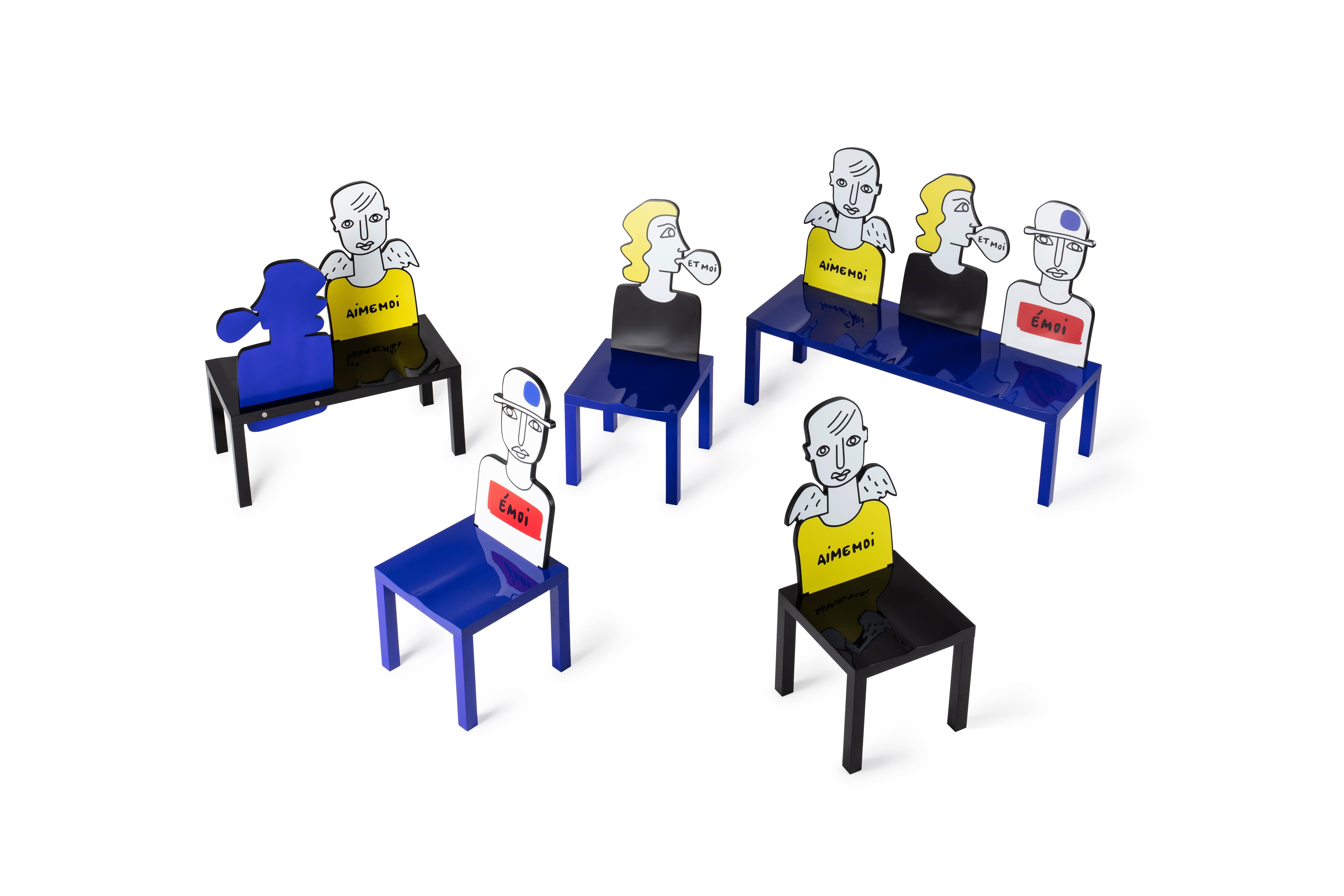Silla Humana Toi Et Moi de Jean-Charles de Castelbajac en venta 2