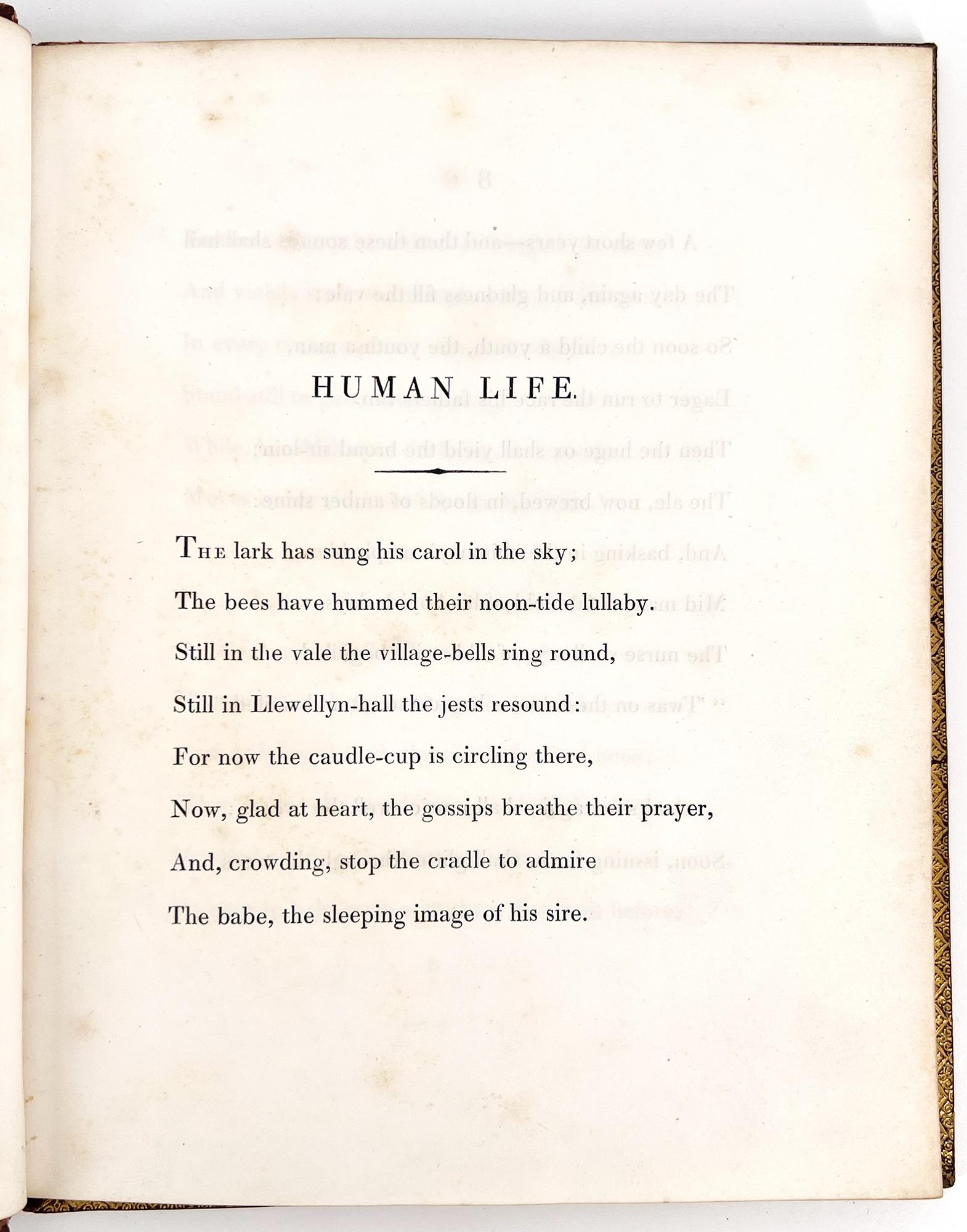 19th Century Human Life by Samuel Rogers in a stunning 