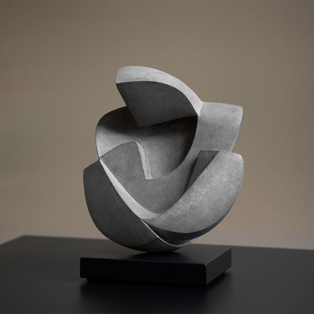 Human Love Bronze Grey Sculpture For Sale 2