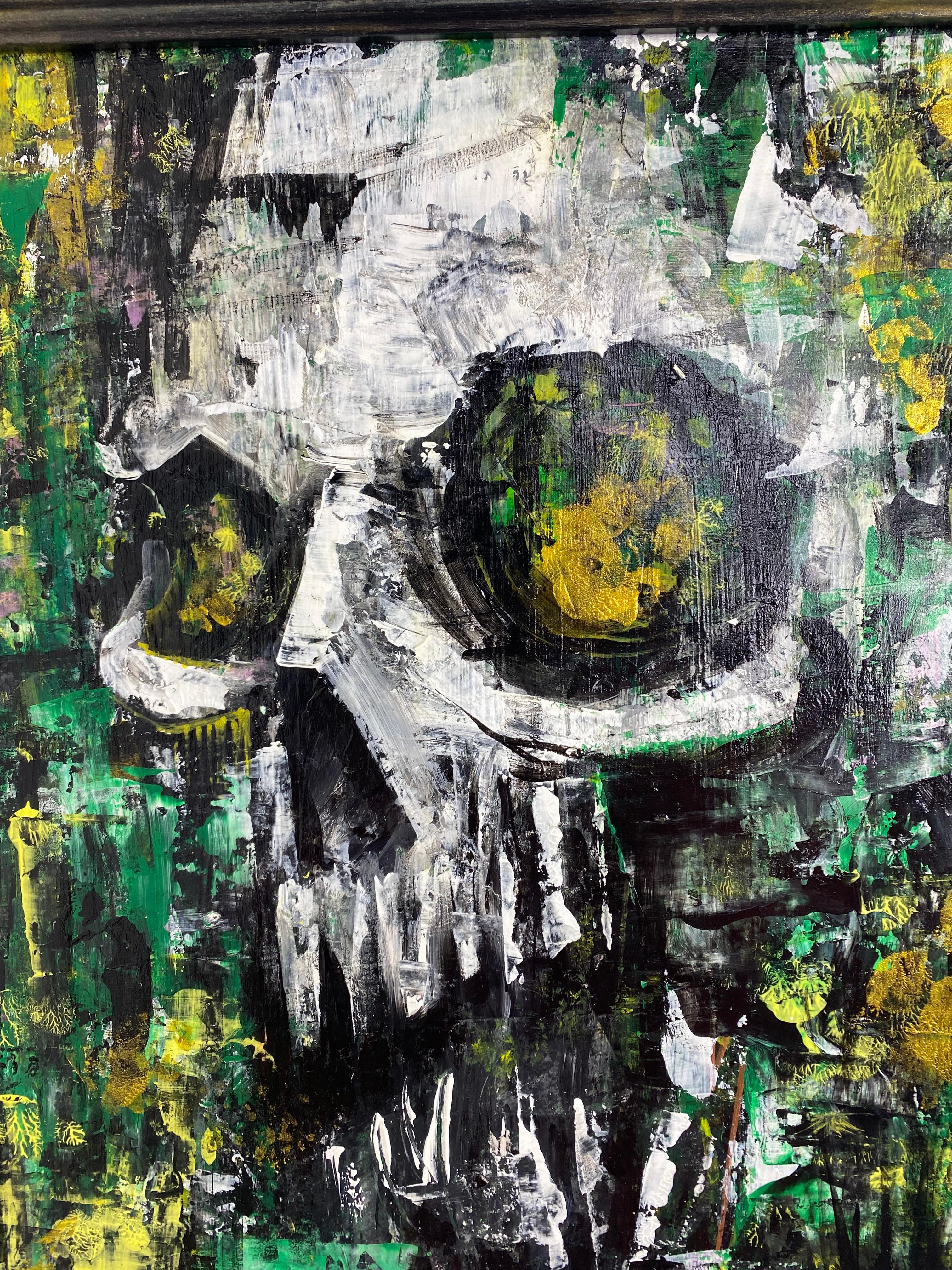 Human Skull in the Forest by Juraj Huliak In Excellent Condition For Sale In Banská Štiavnica, SK
