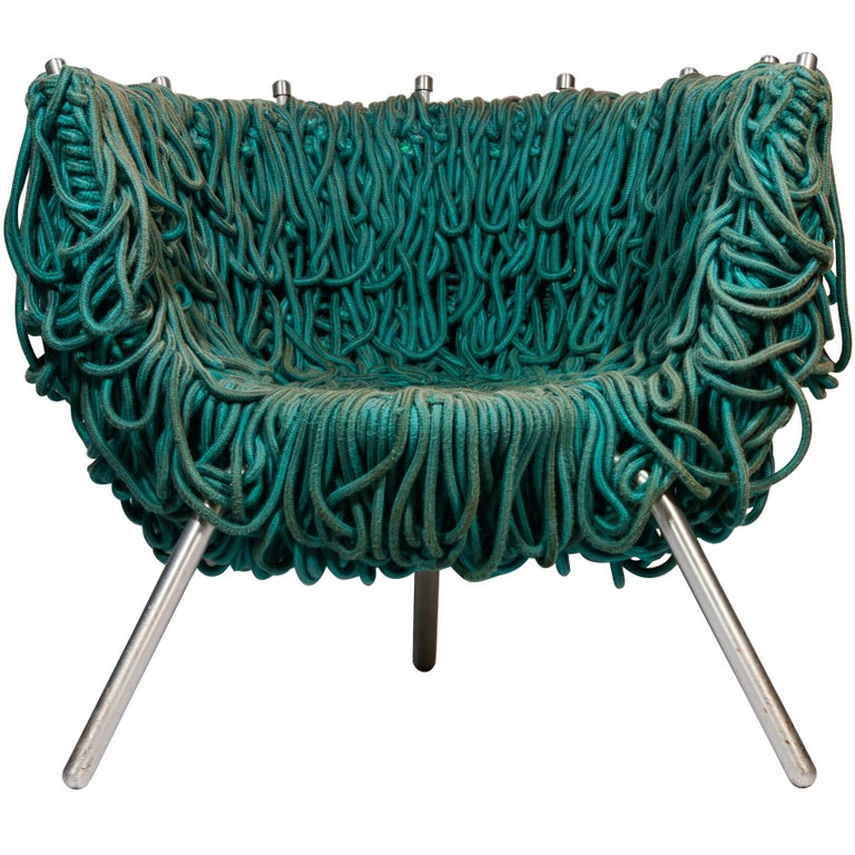 Humbert and Fernando Campana, Vermelha Armchair, Edra Edition, Italy, circa 1995 For Sale at 1stdibs