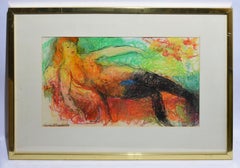 Vintage American Modernist Figurative Abstract Figure by Humbert Howard