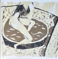 Litografia Humberto Castro #92 da un'edizione di 100 esemplari, incorniciata e firmata, 3 di 5