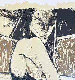 Litografia Humberto Castro #92 da un'edizione di 100 esemplari, incorniciata e firmata, 5 di 5