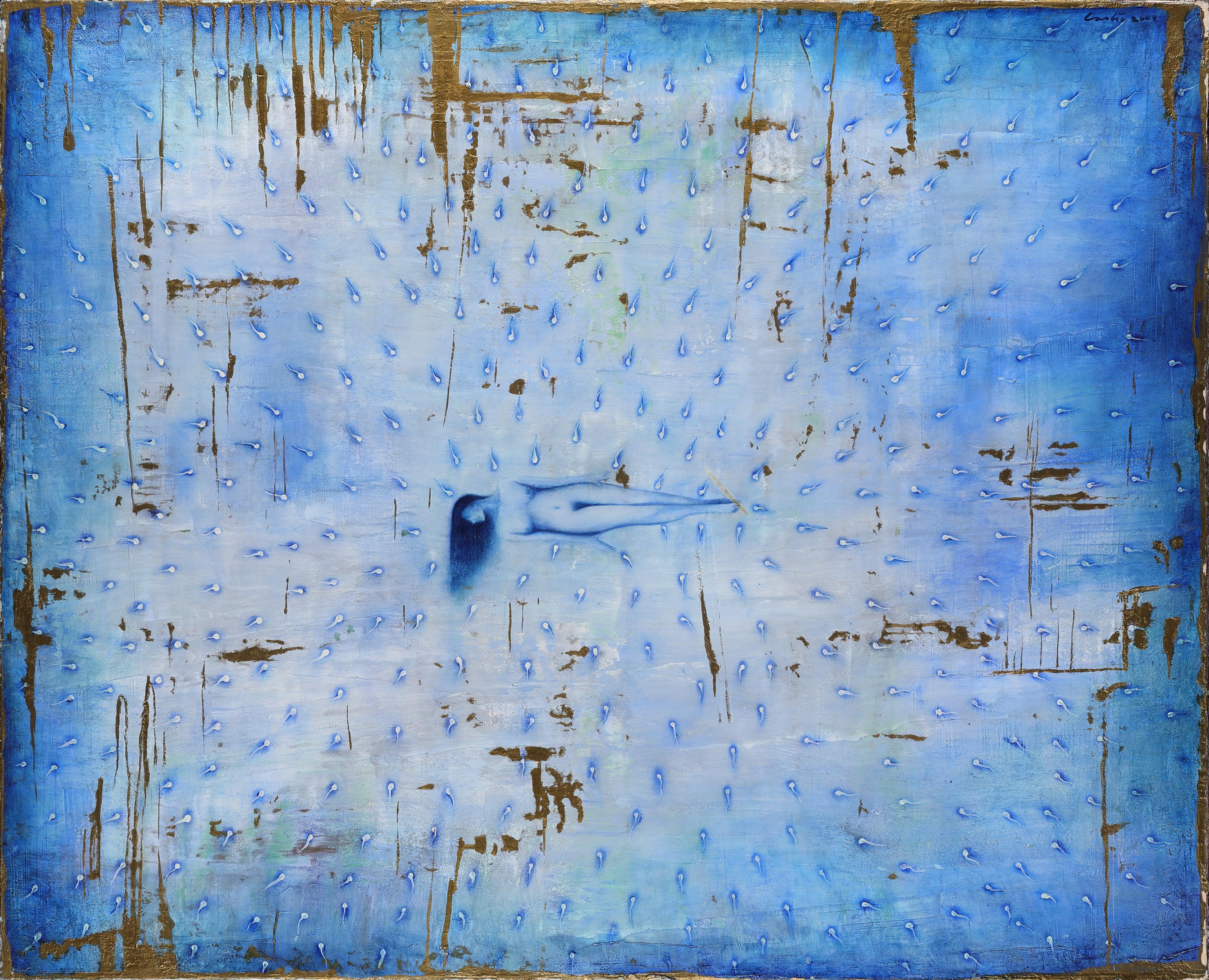 Humberto Castro Gemälde: Die blaue Insel