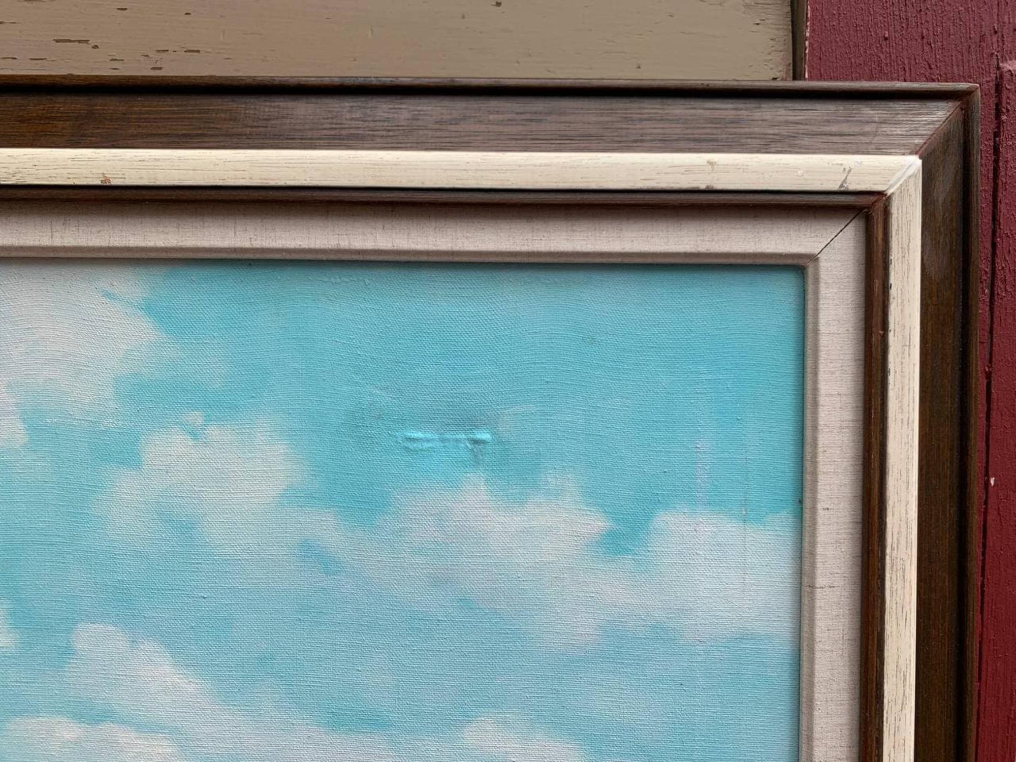 Humberto da Silva Fernandes (1937-2005) Klappschiff Großes Ölgemälde auf Leinwand im Angebot 5