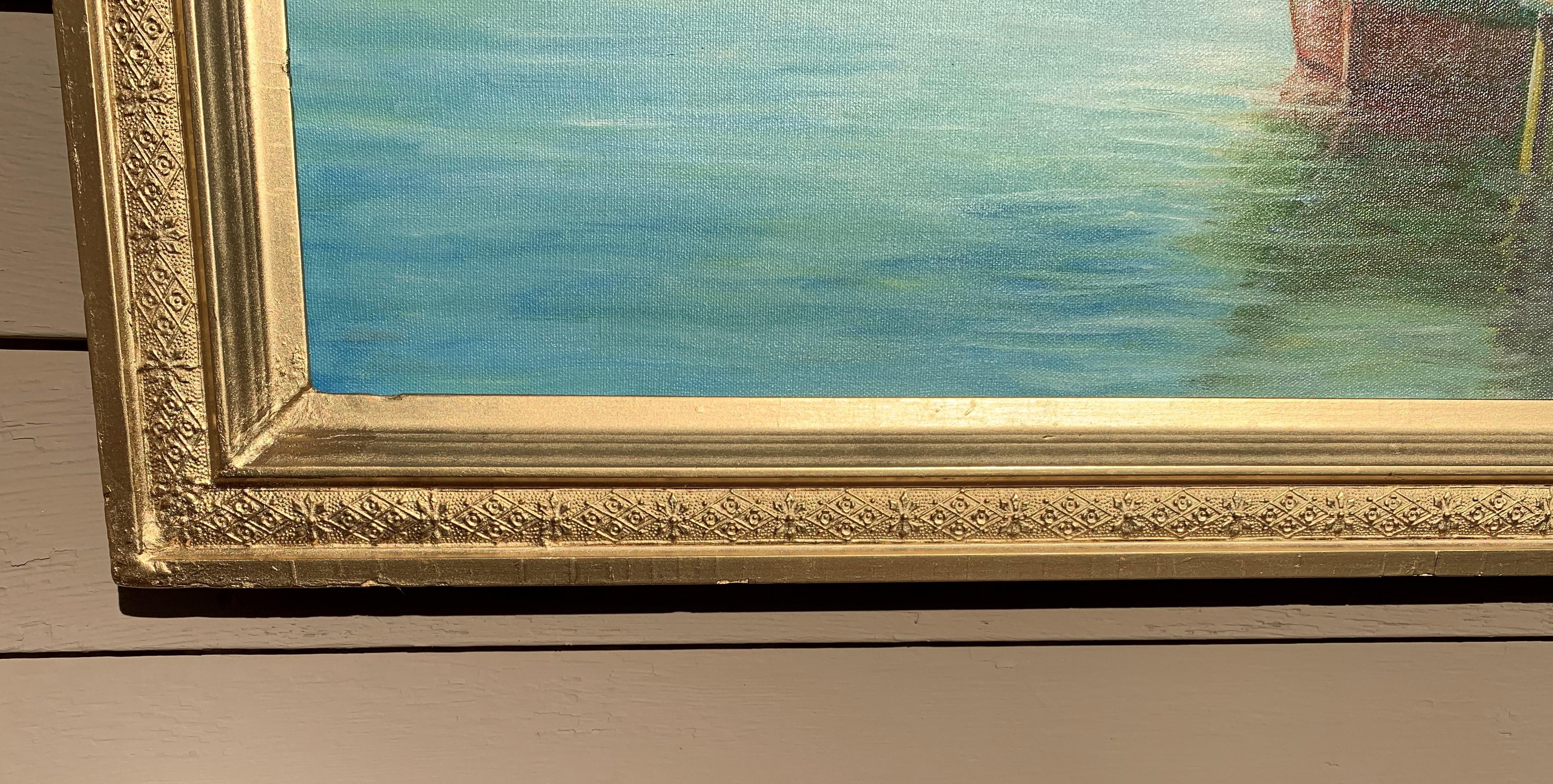 Humberto da Silva Fernandes(1937-2005) Clipper Ship Oil Painting on Canvas 2