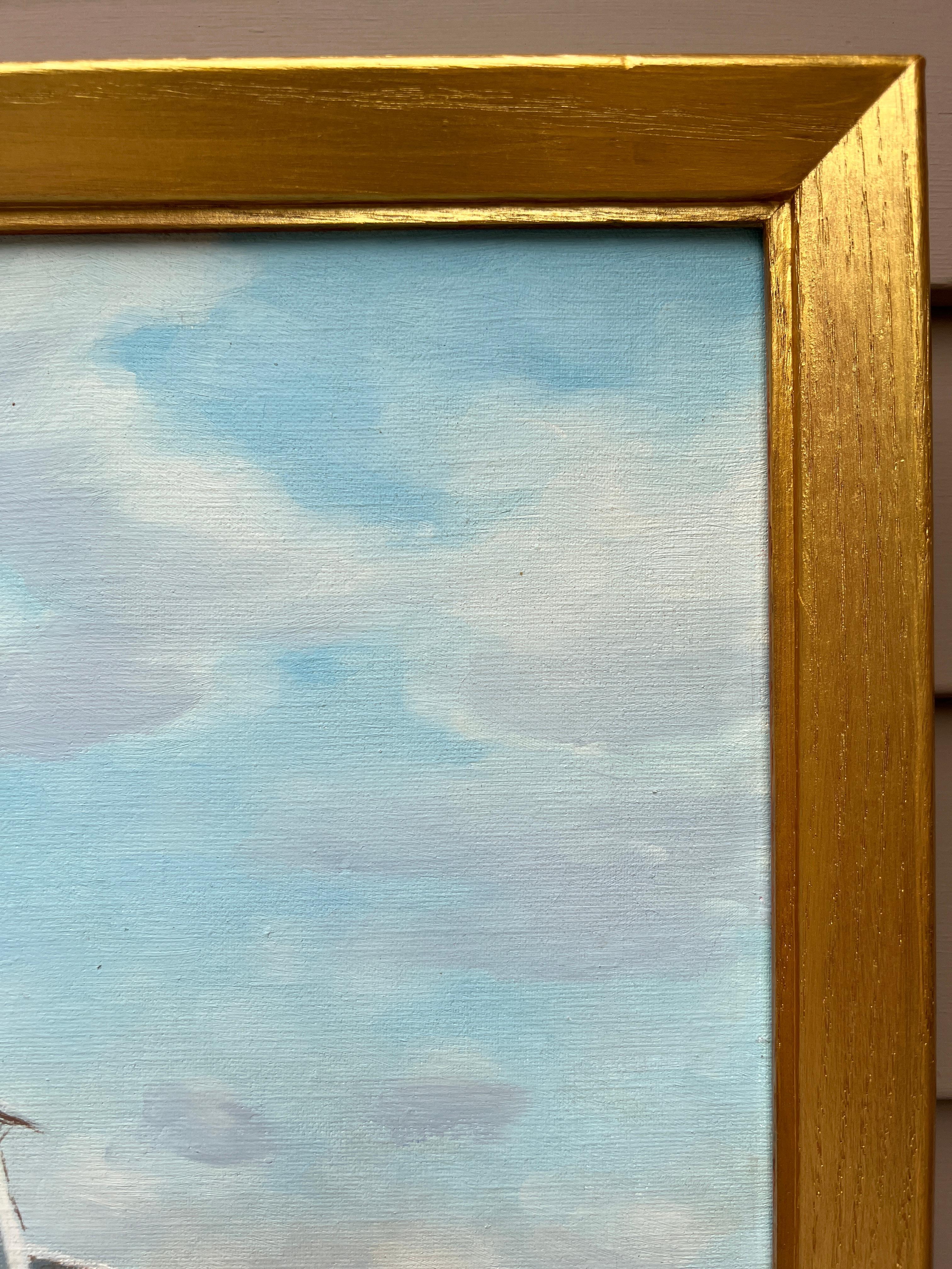Humberto da Silva Fernandes(1937-2005) Clipper Ship Oil Painting on Canvas For Sale 4