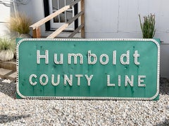 Humboldt California Freeway Sign