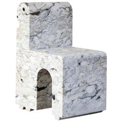 Kelly Wearstler Hume Marble Sculptural Chair