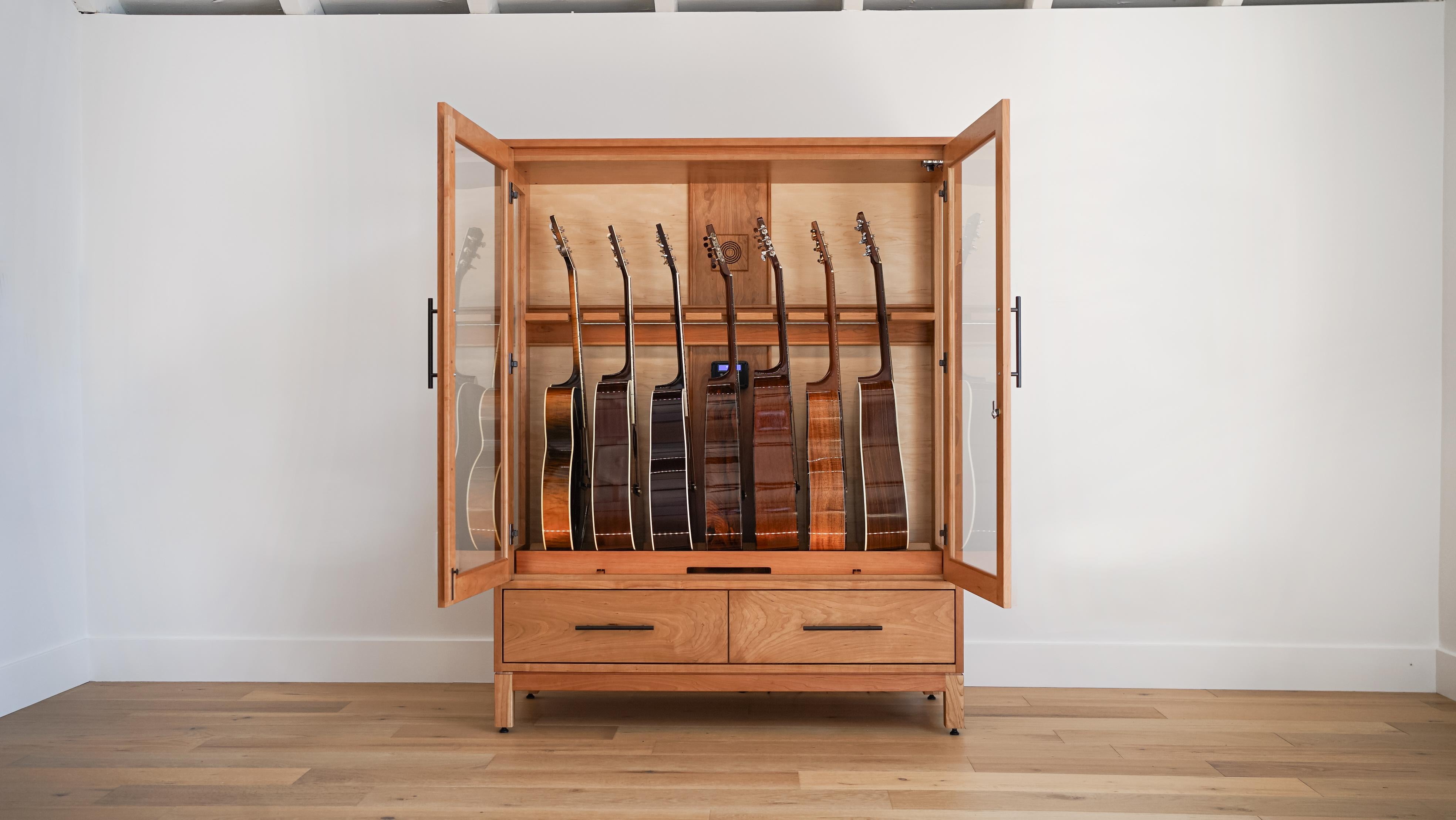 guitar humidifier cabinet