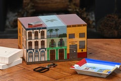 Humidor Casa Cubana Elie Bleu Paris 75 Zigarren x  Aschenbecher x  Feuerzeug