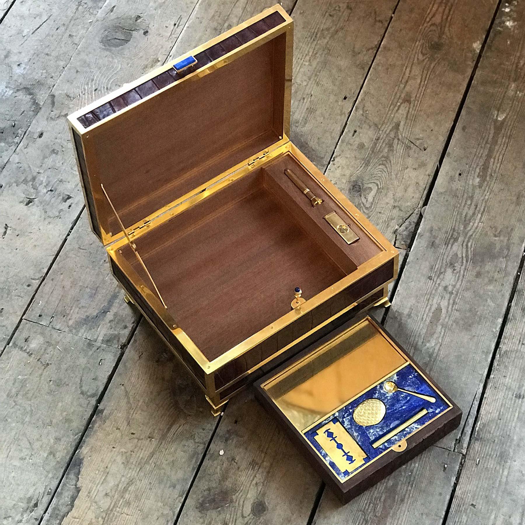 Humidor with Secret Compartment by Glynn Lockett For Sale 1