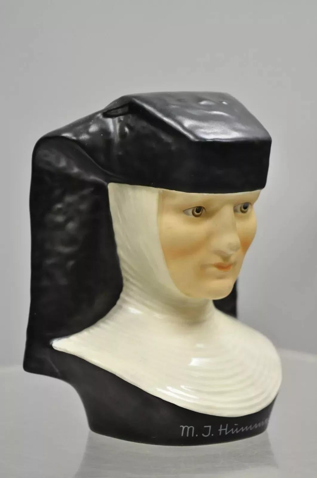 Hummel Goebel Figurine 1978 Sister Berts Nun Bust Collectors Club No. 3 2