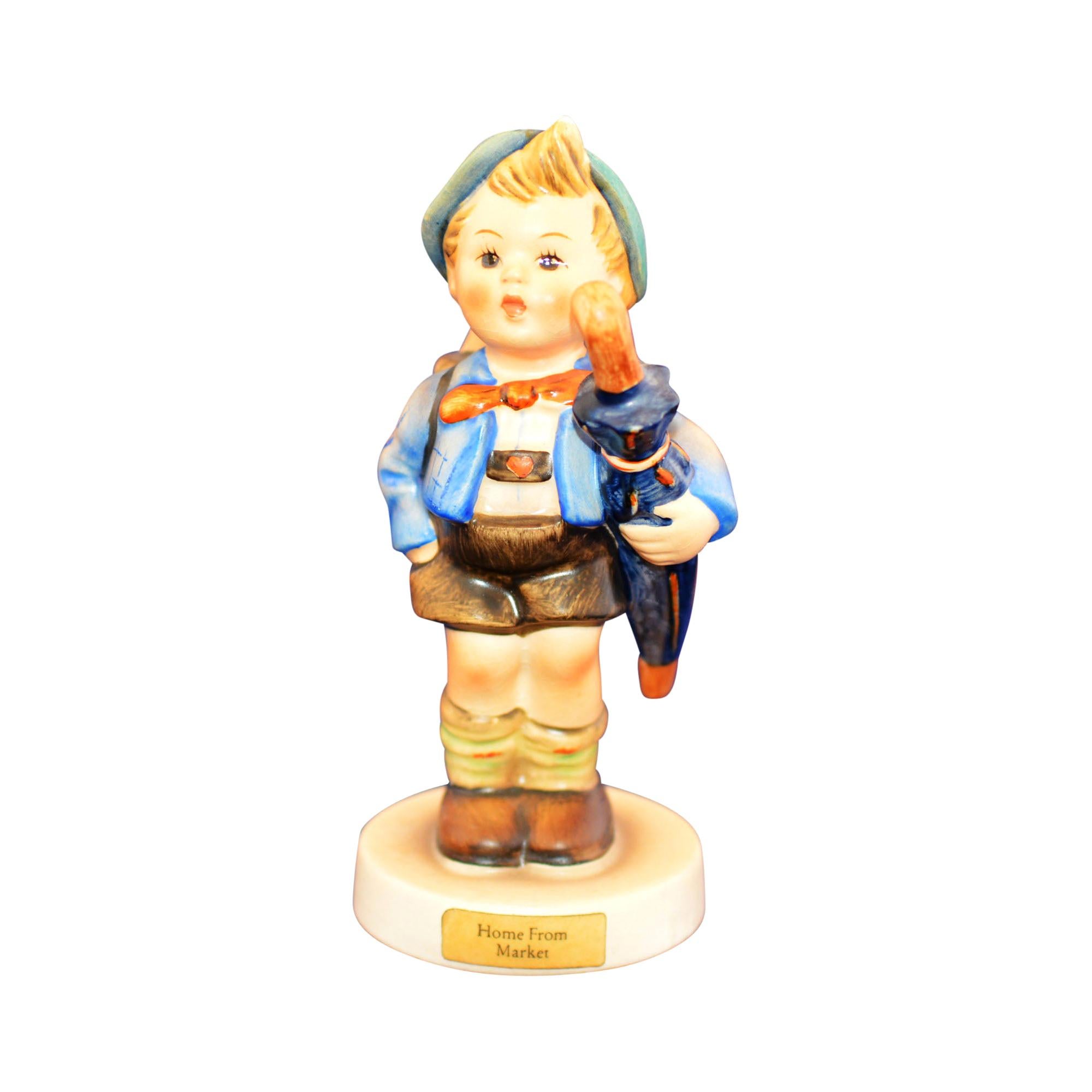 Hummel Home from Market Figurine For Sale at 1stDibs