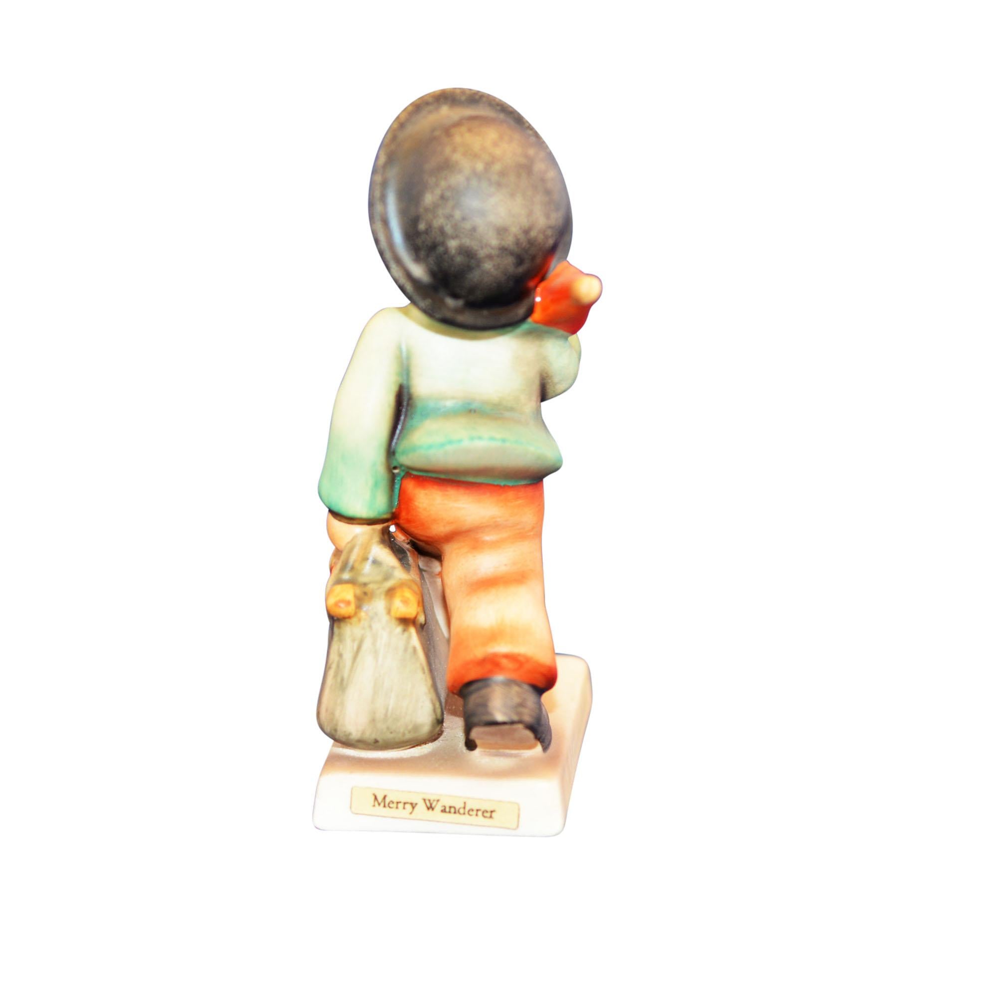 20th Century Hummel Merry Wanderer Figurine For Sale