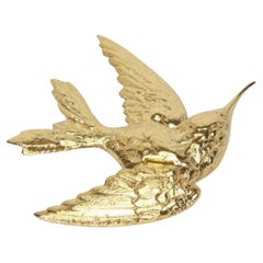 Hummingbird Ring with Moving Wing