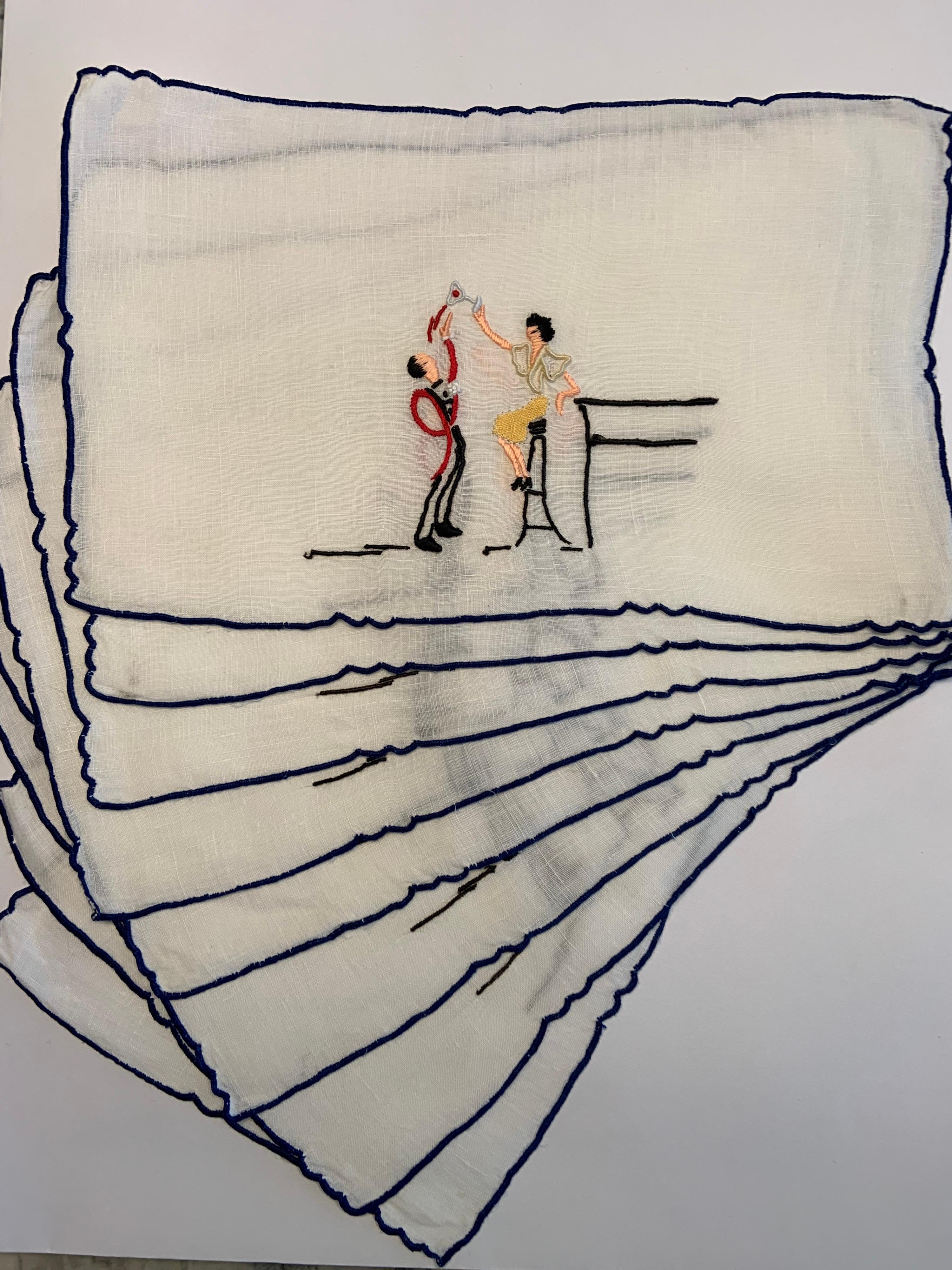 vintage paper napkins