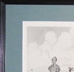 Humorous Golf Print by H M Bateman