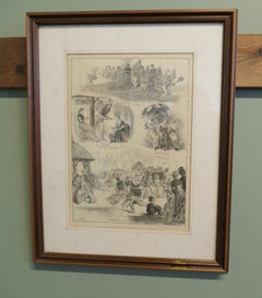 Humorous Sketches from Wimbledon 1879   A great piece and very seasonal