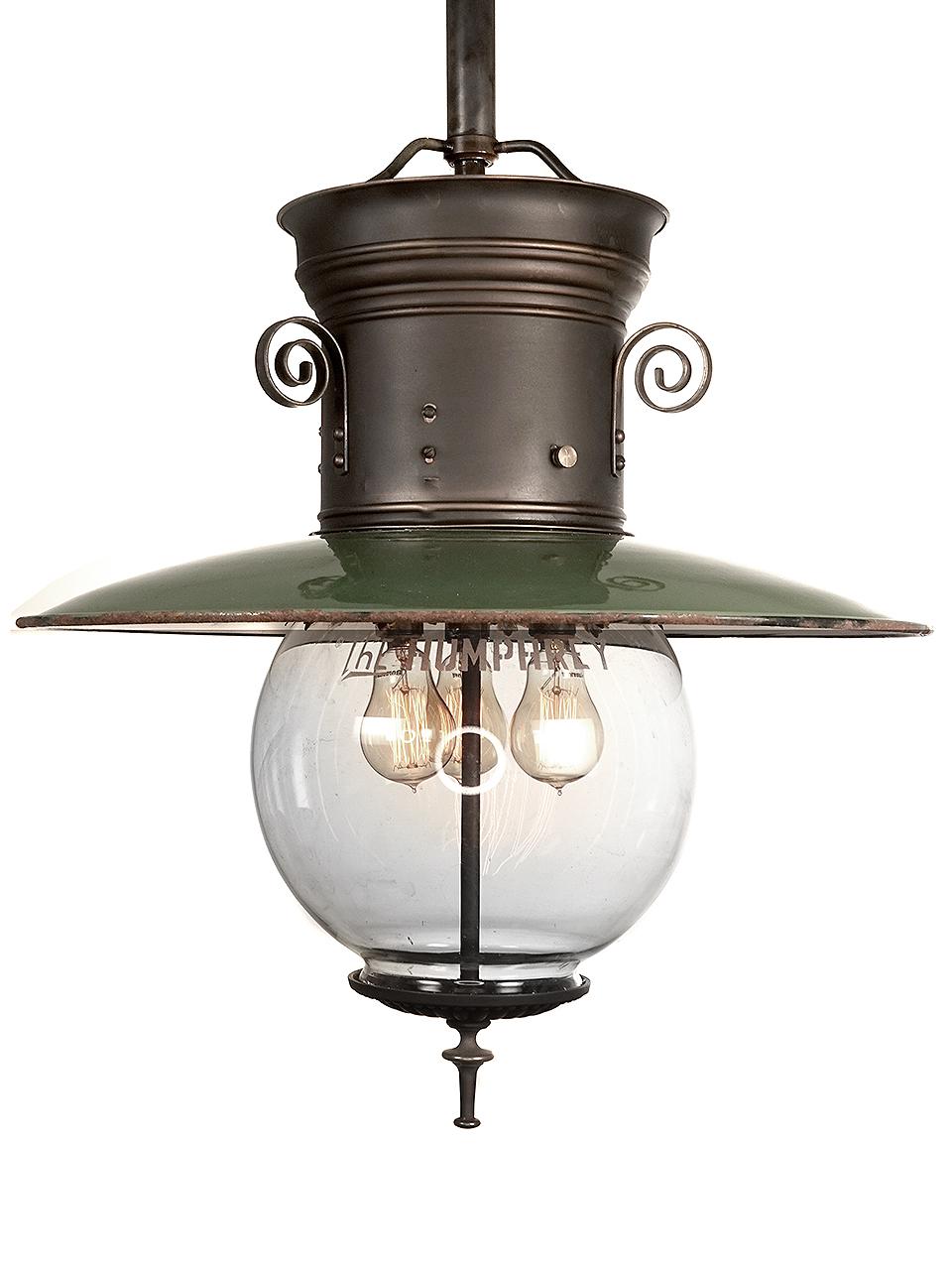 20th Century Humphrey Converted Gas Lamp