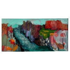 Humphrey Spender (1910-2005) Brite, abstrakte Landschaft, signiert und datiert 1964