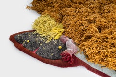 Alfombra Humps Guidadi & Walls de lana y seda de bambú de Lorenzo Vitturi