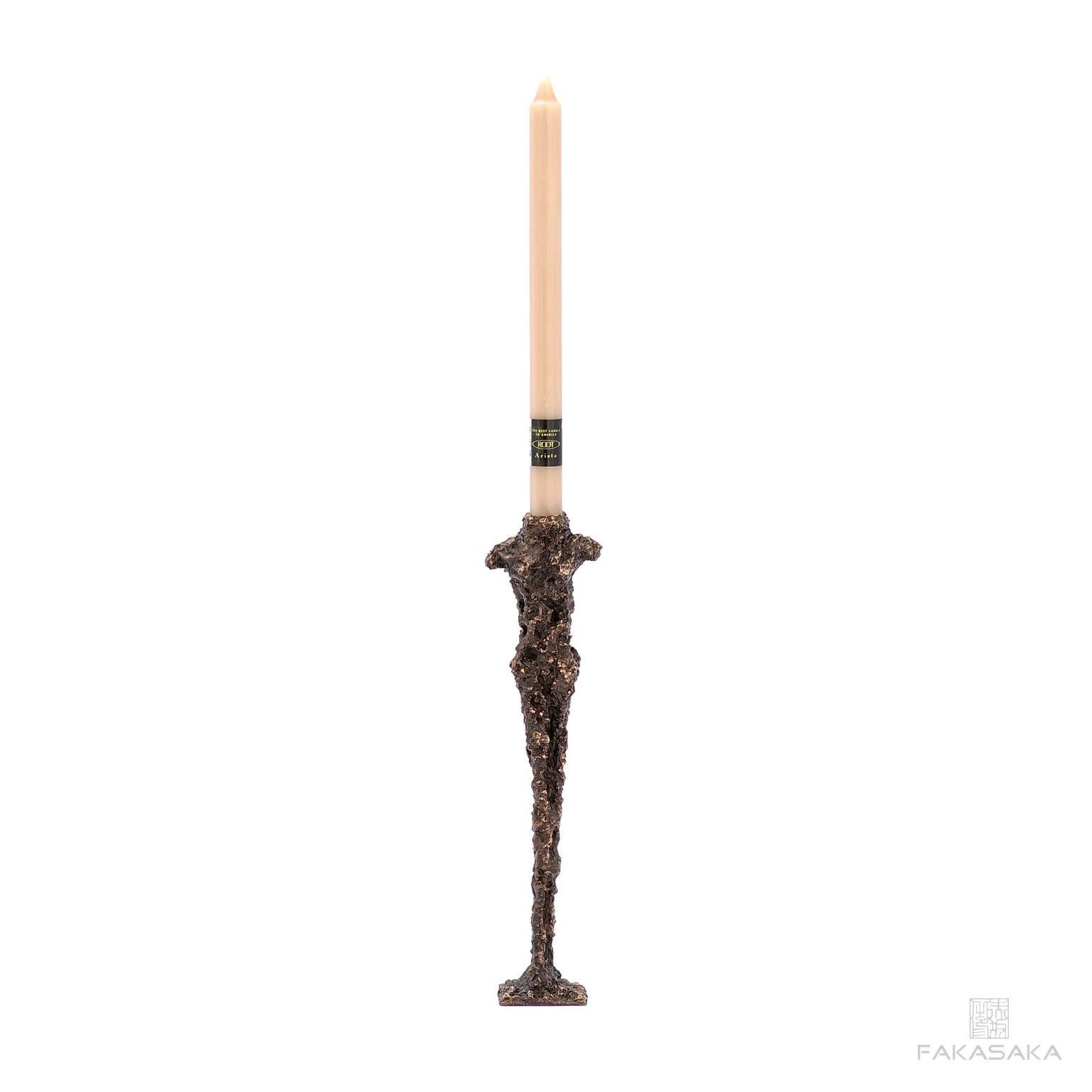 Contemporary Hun Candleholder by Fakasaka Design For Sale