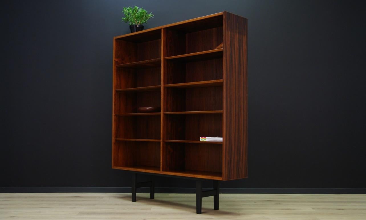 Scandinavian Hundevad Bookcase Danish Design Retro Rosewood