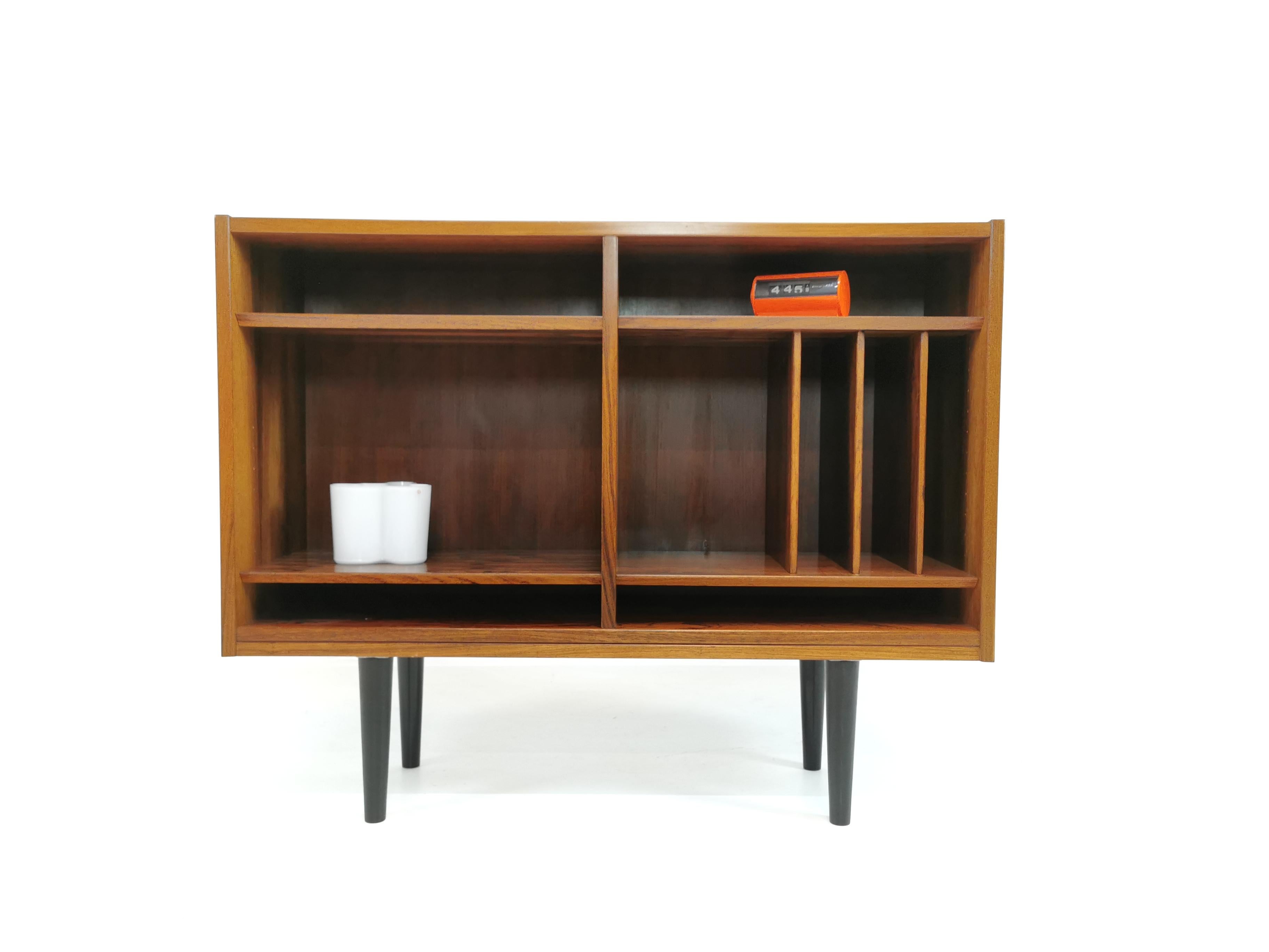 Mid-Century Modern Hundevad Midcentury Bookcase Rosewood, Danish, 1960s-1970s