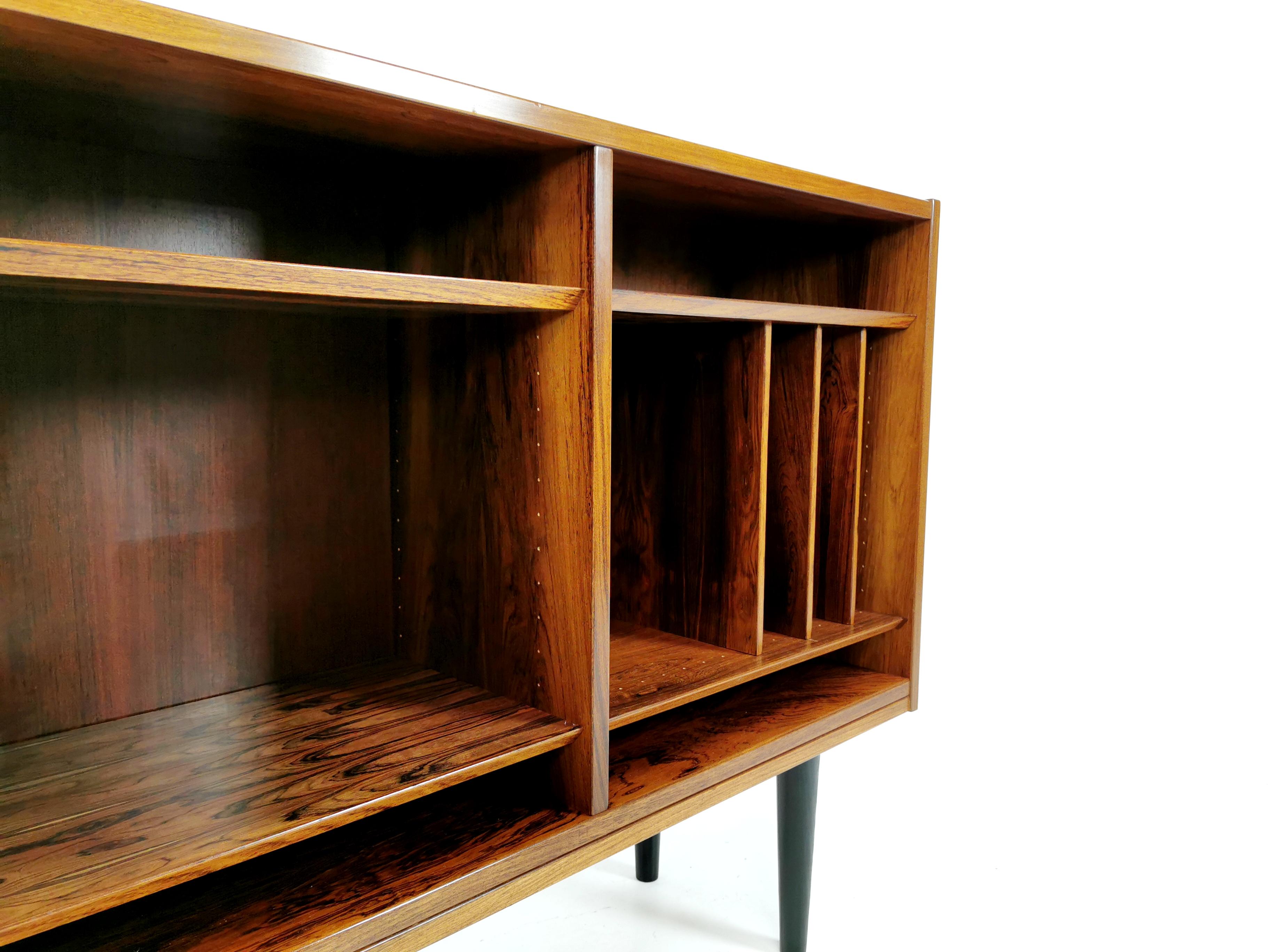 Hundevad Midcentury Bookcase Rosewood, Danish, 1960s-1970s 2