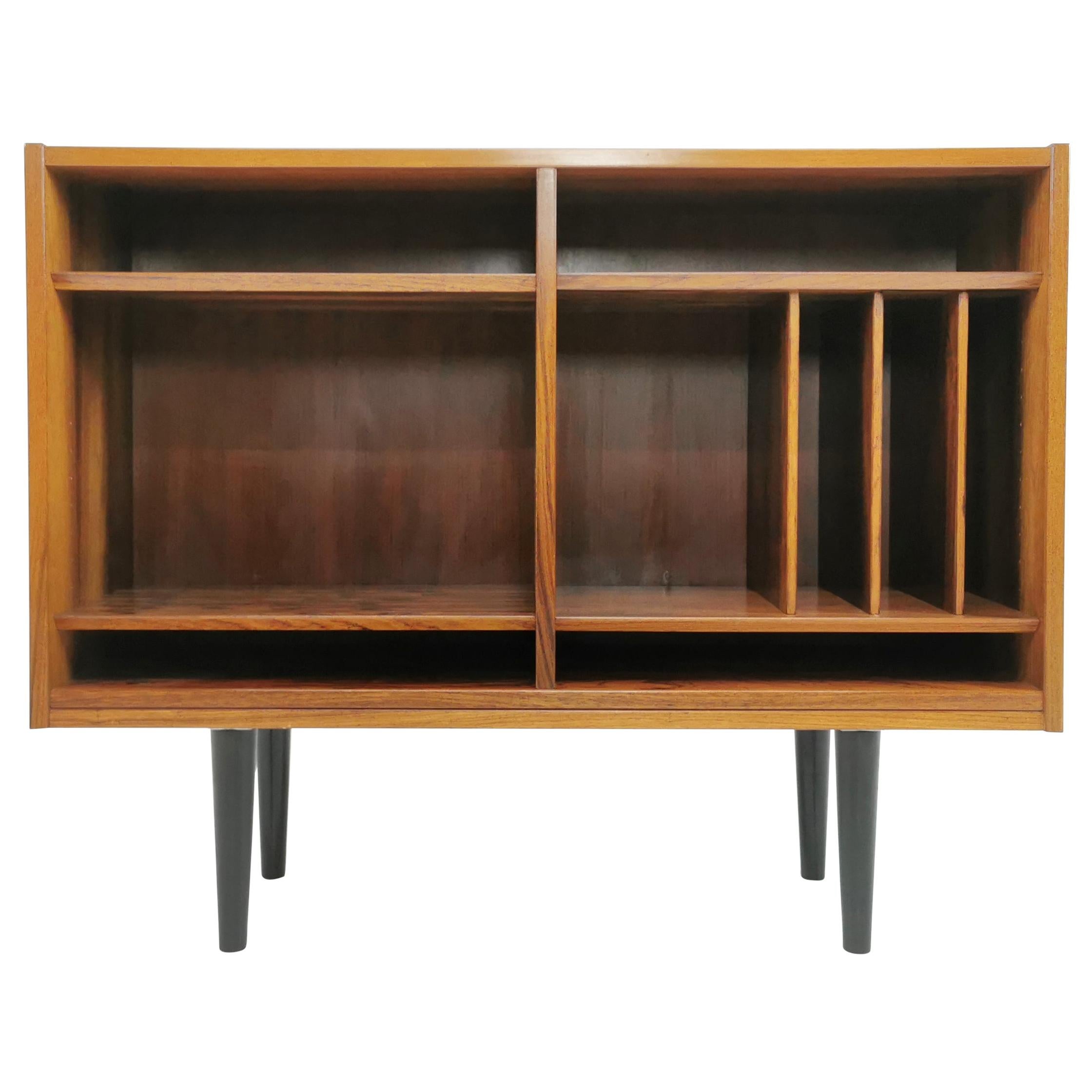 Hundevad Midcentury Bookcase Rosewood, Danish, 1960s-1970s